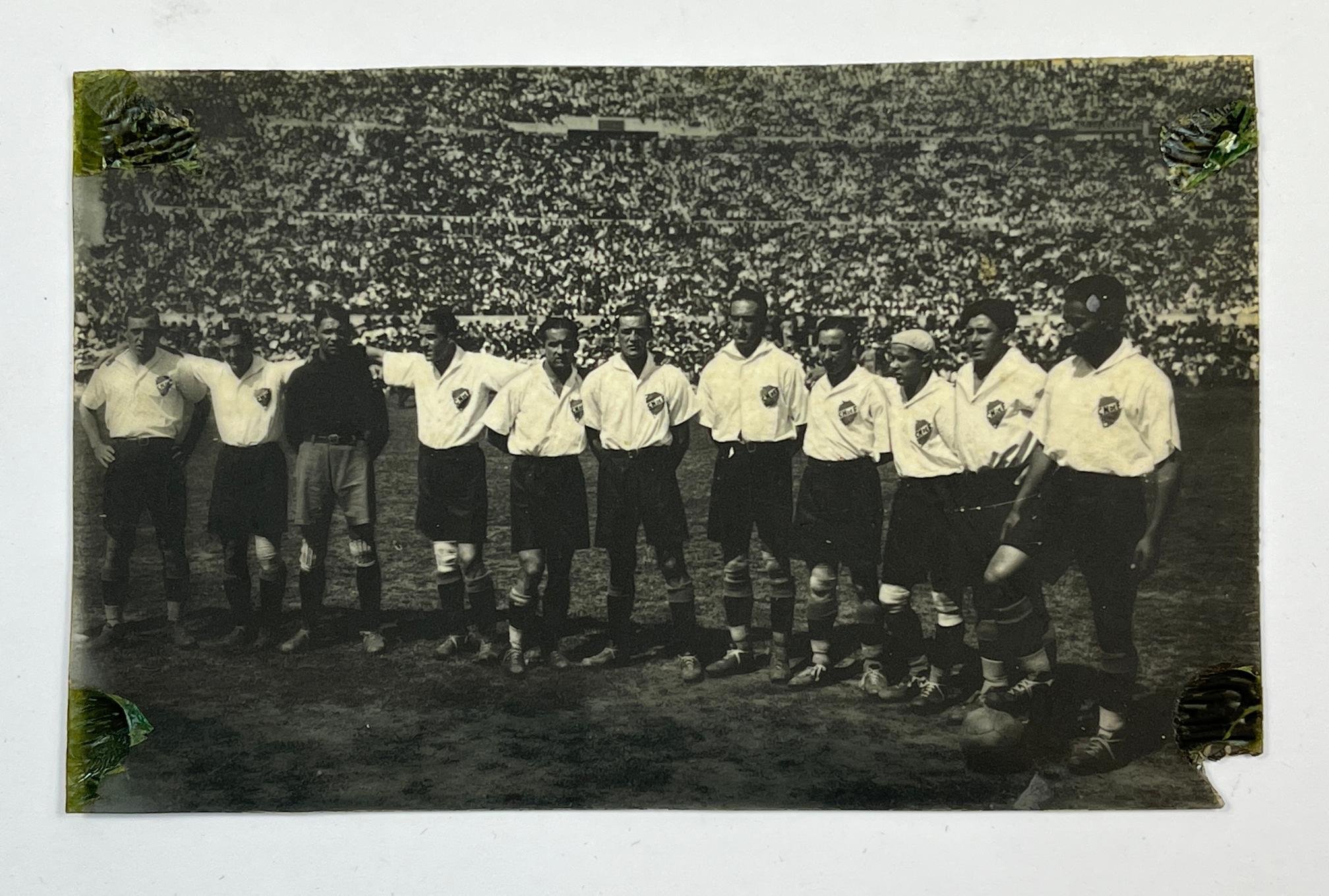 Negativo fotográfico Club Nacional de Football circa 1940