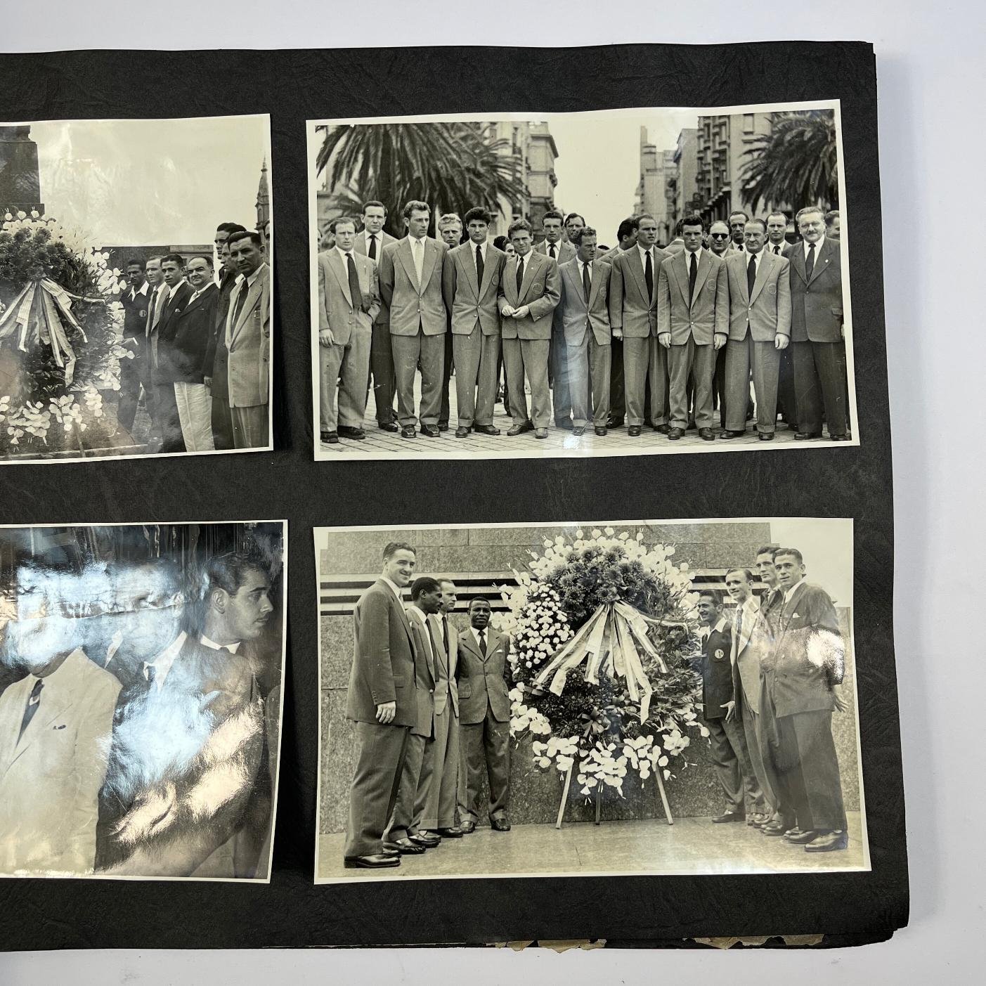 Álbum fotográfico de la 2a Copa Montevideo en Uruguay 1954 - Imagen 4