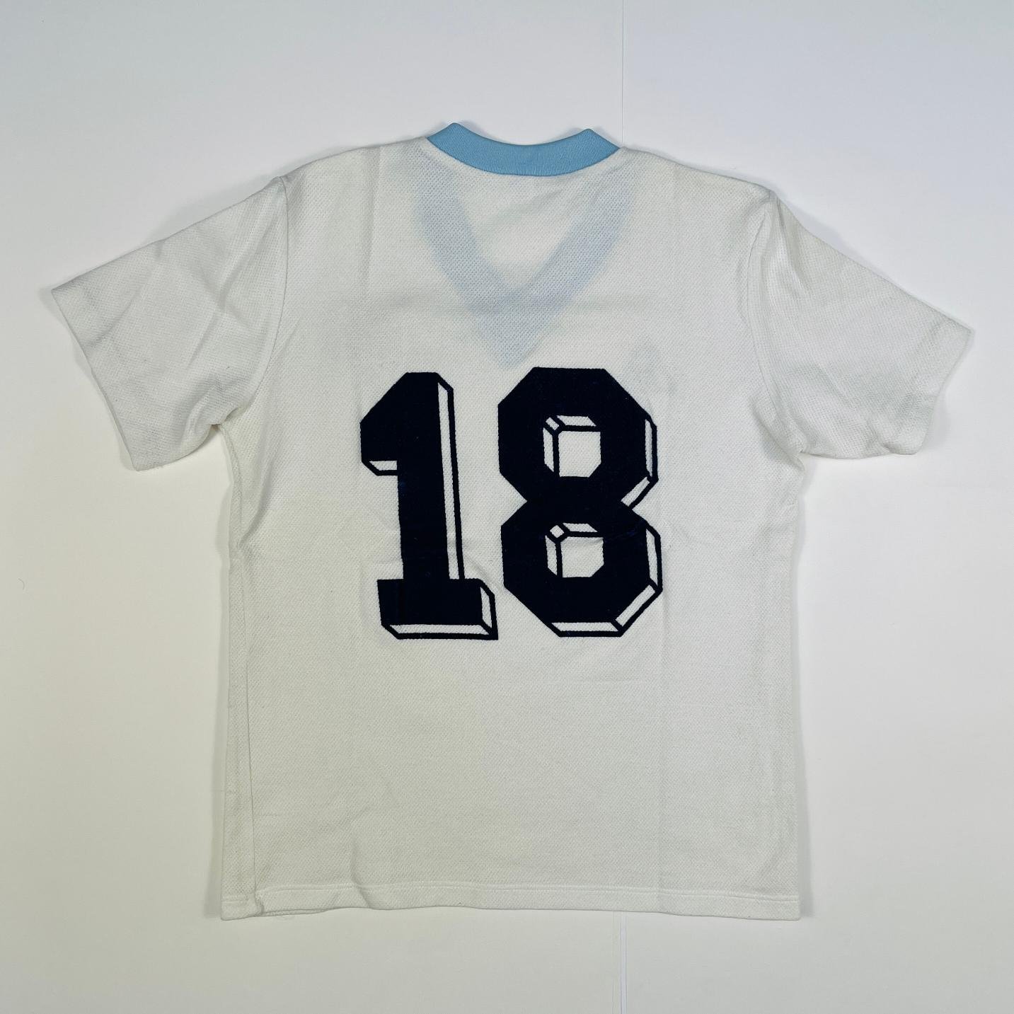 Camiseta de la Selección Uruguaya de Fútbol 1986 Rubén Paz (utilizada en partido contra Argentina en el Mundial México 86) - Imagen 2