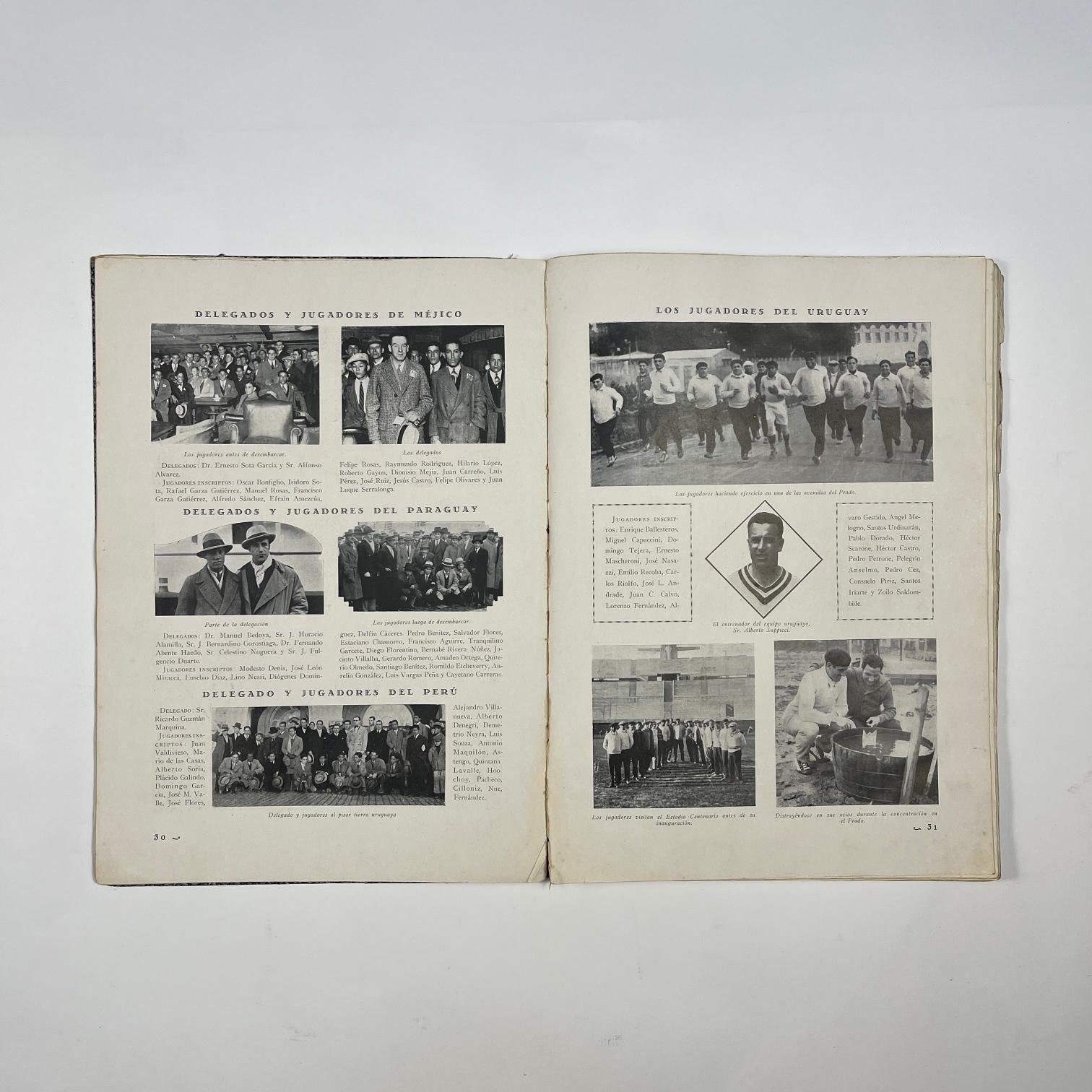 Album Primer Campeonato Mundial de football Montevideo 1930 - Imagen 2