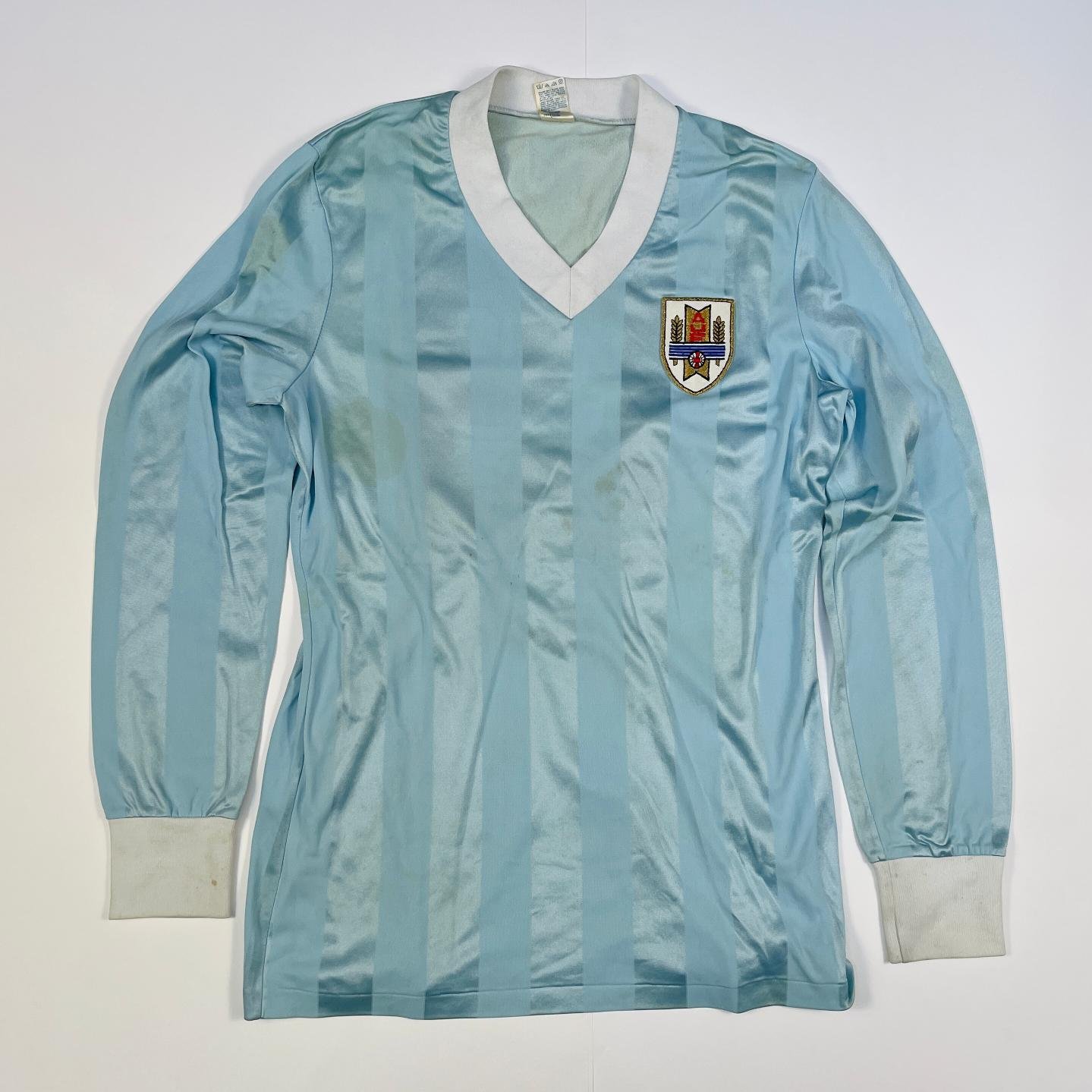Camiseta de la Selección Uruguaya de Fútbol 1986 Carlos Aguilera