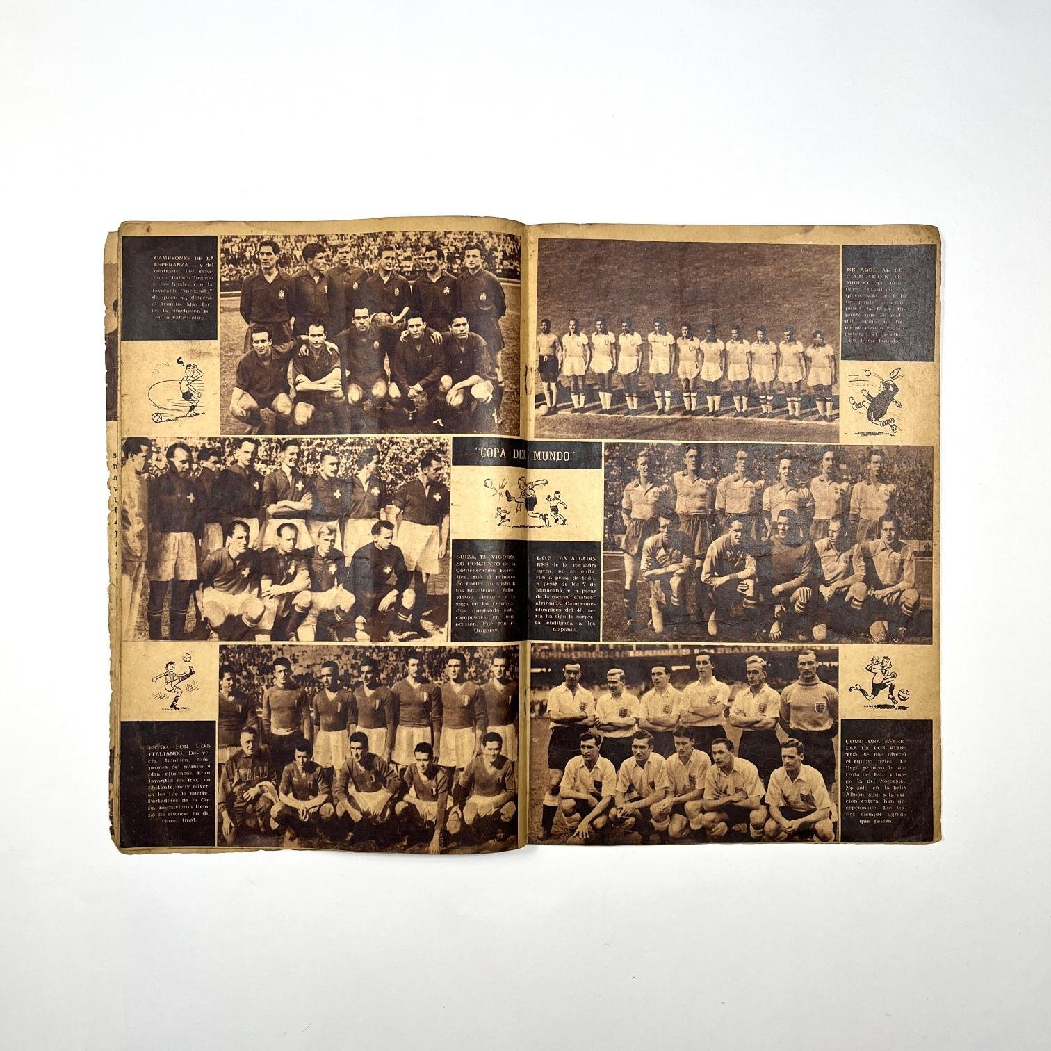 "Así fue el Mundial de Fútbol 1950"