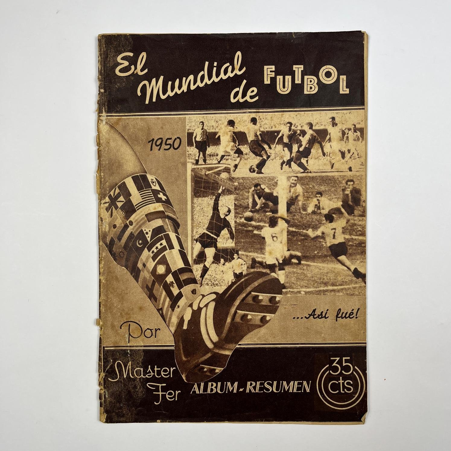 2 revistas MUNDIAL y ASI FUE el Mundial de Futbol 1950 Brasil