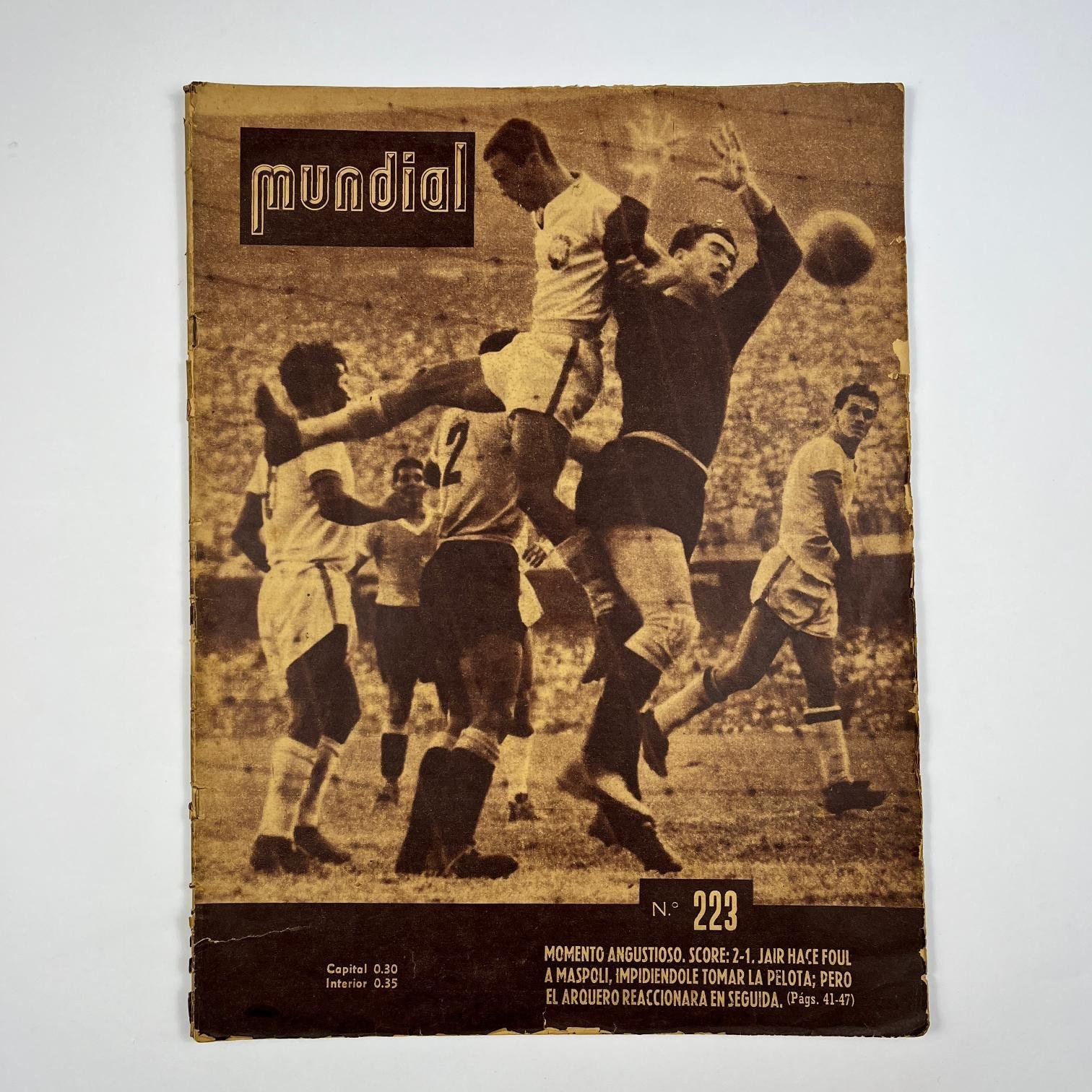 2 revistas MUNDIAL y ASI FUE el Mundial de Futbol 1950 Brasil - Imagen 2
