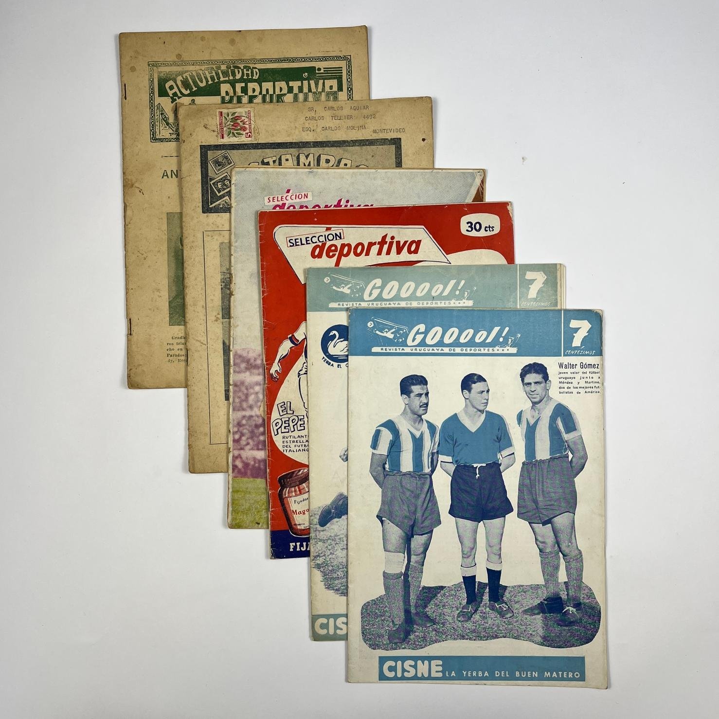 Lote de 8  Revistas Fútbol