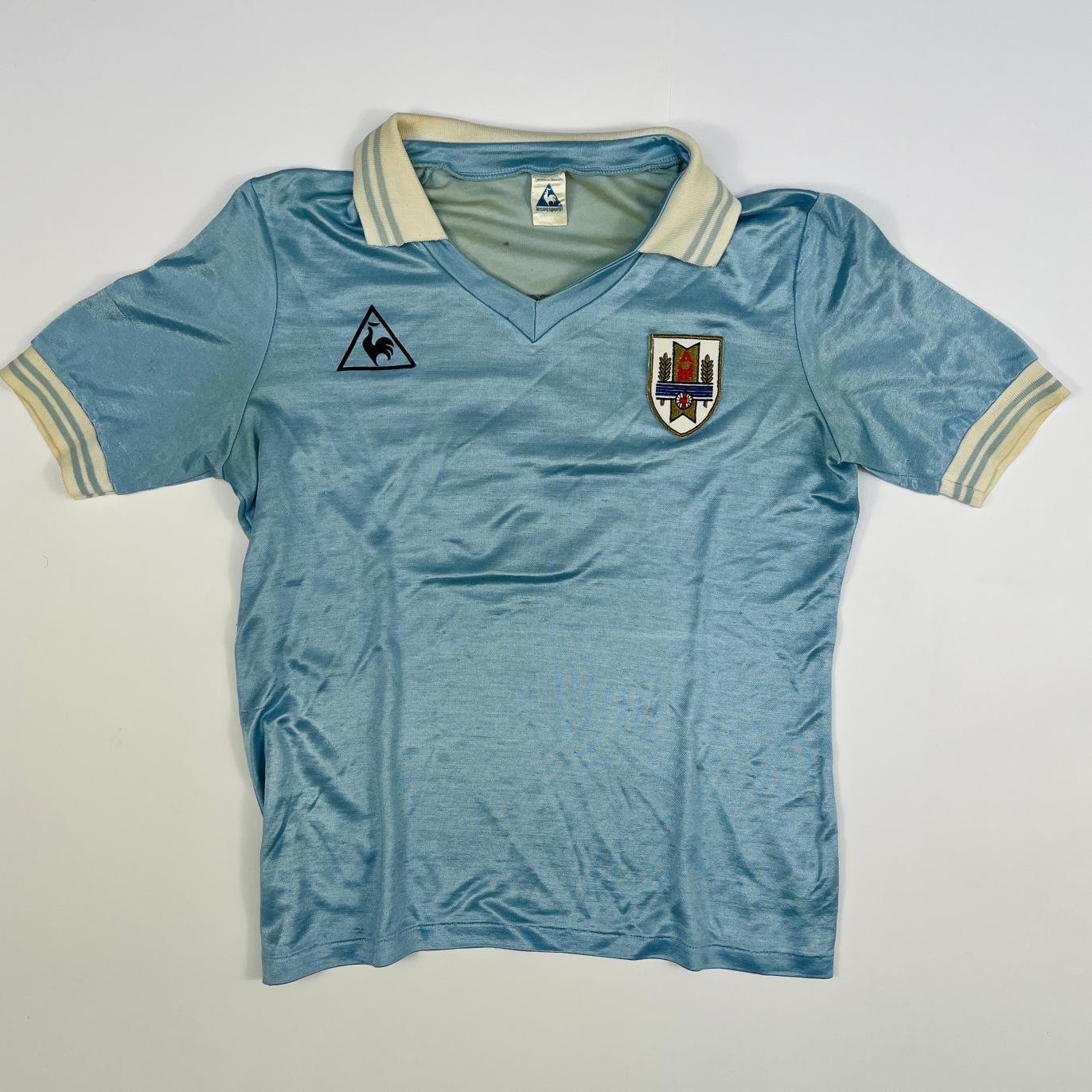 Camiseta de la Selección Uruguaya de Fútbol 1985 Apraham Yeladian