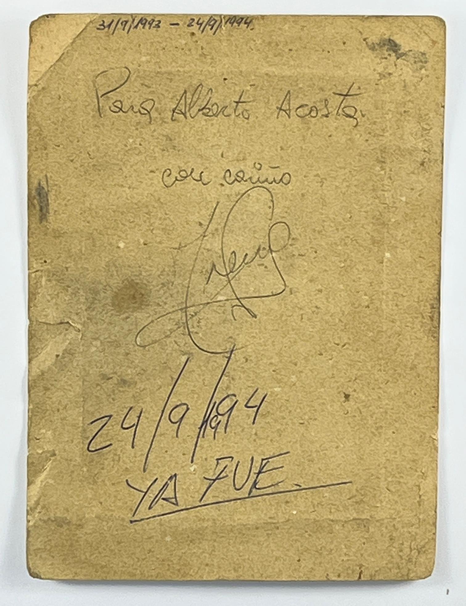 Bandera de Peñarol y foto firmadas por Fernando Morena 1983 - Imagen 3