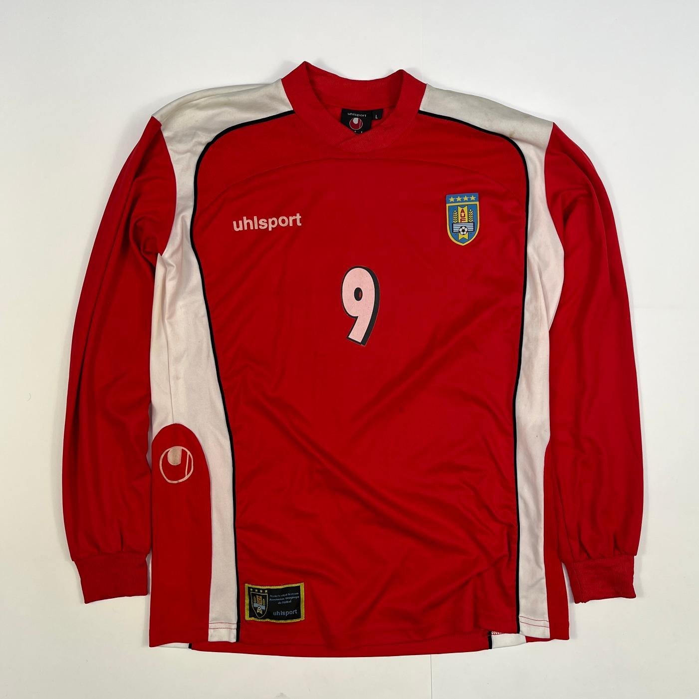 Camiseta de la Selección Uruguaya de Fútbol 2004 Darío Silva