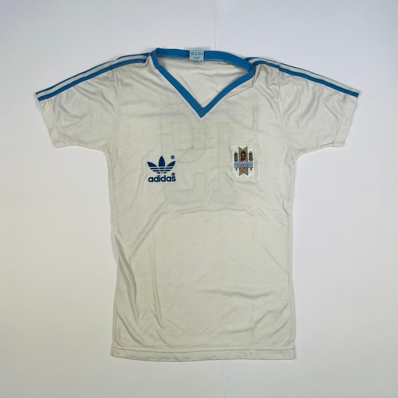 Camiseta de la Selección Uruguaya de Fútbol 1982 Venancio Ramos