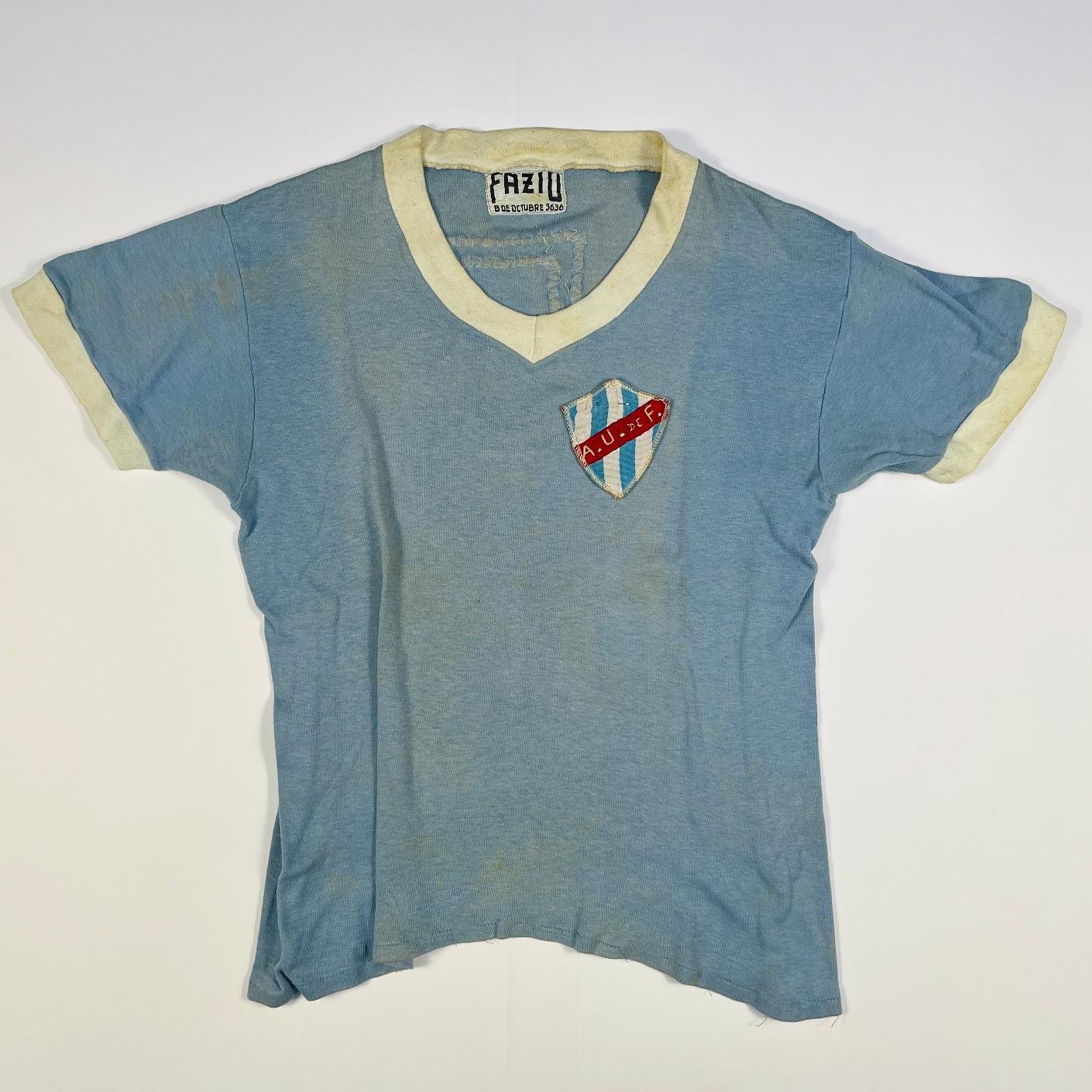 Camiseta de la Selección Uruguaya de Fútbol 1958 Ignacio Bergara
