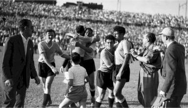Camiseta de la Selección Uruguaya de Fútbol 1952 Omar Ferreira - Imagen 3