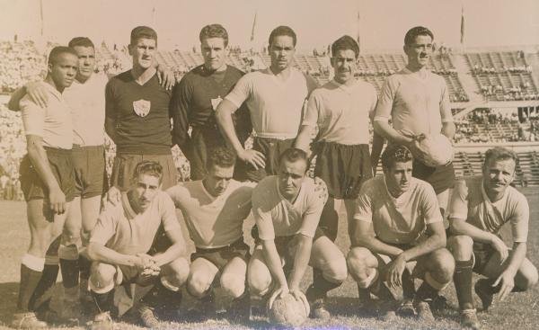 Camiseta de la Selección Uruguaya de Fútbol 1952 Omar Ferreira - Imagen 4