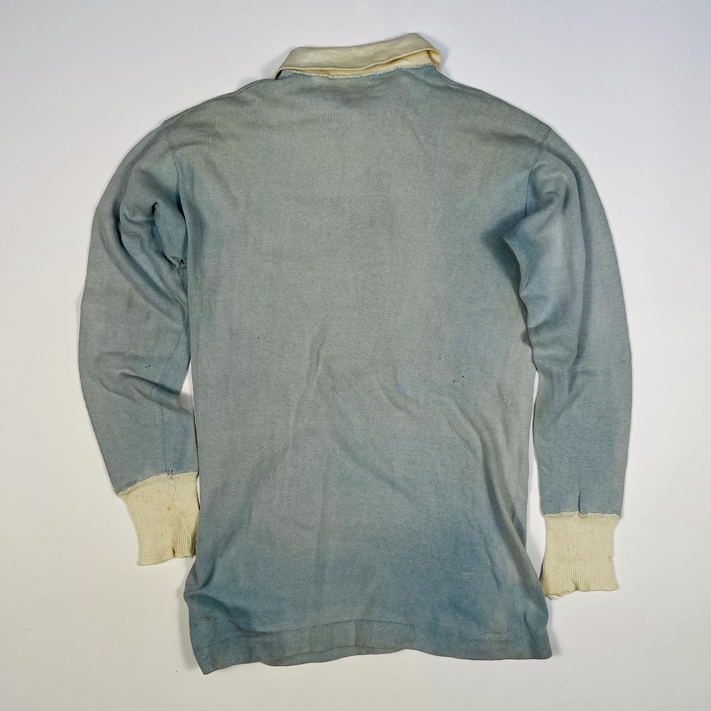Camiseta de la Selección Uruguaya de Fútbol 1924 Ángel Romano, certificada. - Imagen 2
