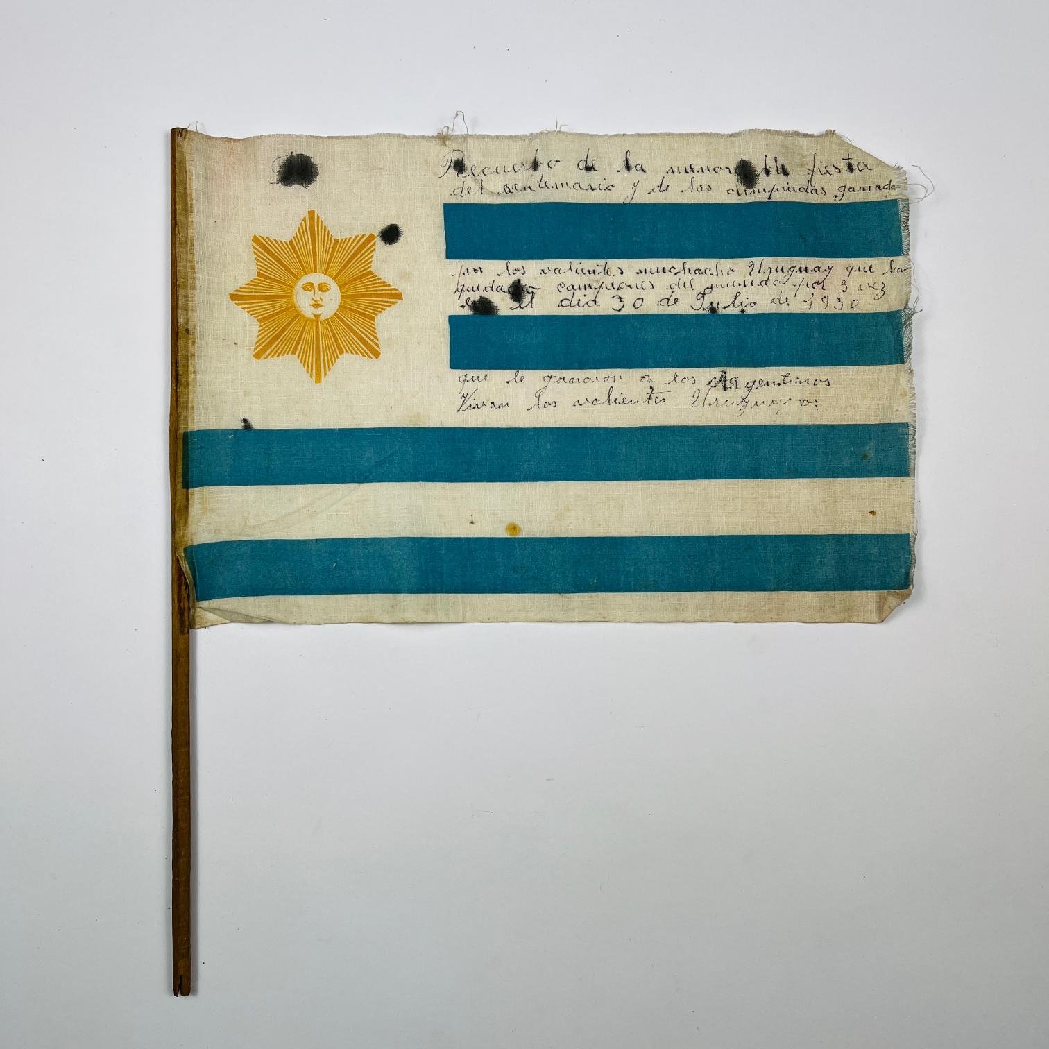 Pabellón nacional uruguayo 1930