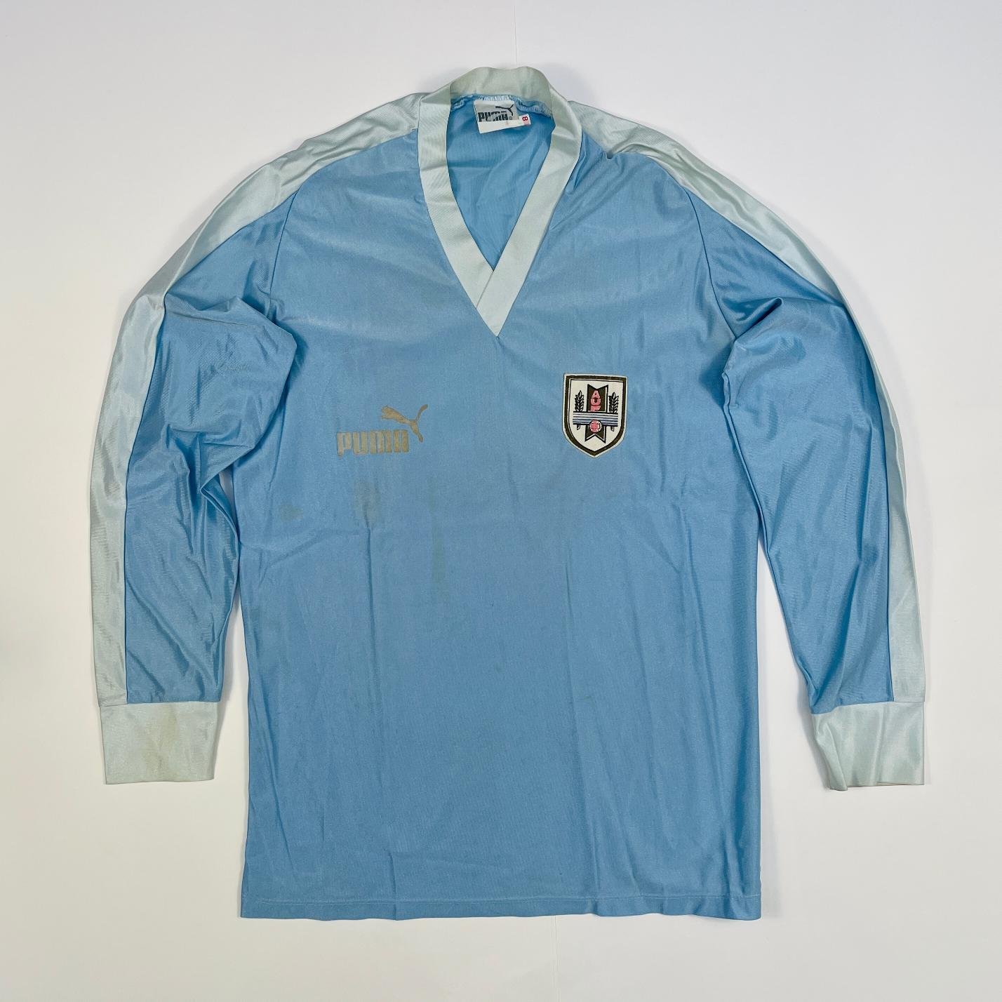 Camiseta de la Selección Uruguaya de Fútbol 1990 Rubén Paz
