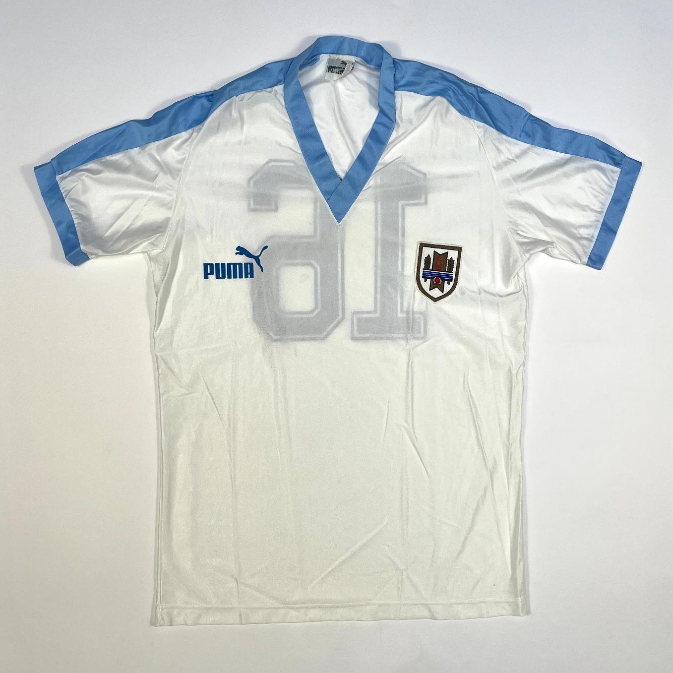 Camiseta de la Selección Uruguaya de Fútbol 1989 Pablo Bengoechea