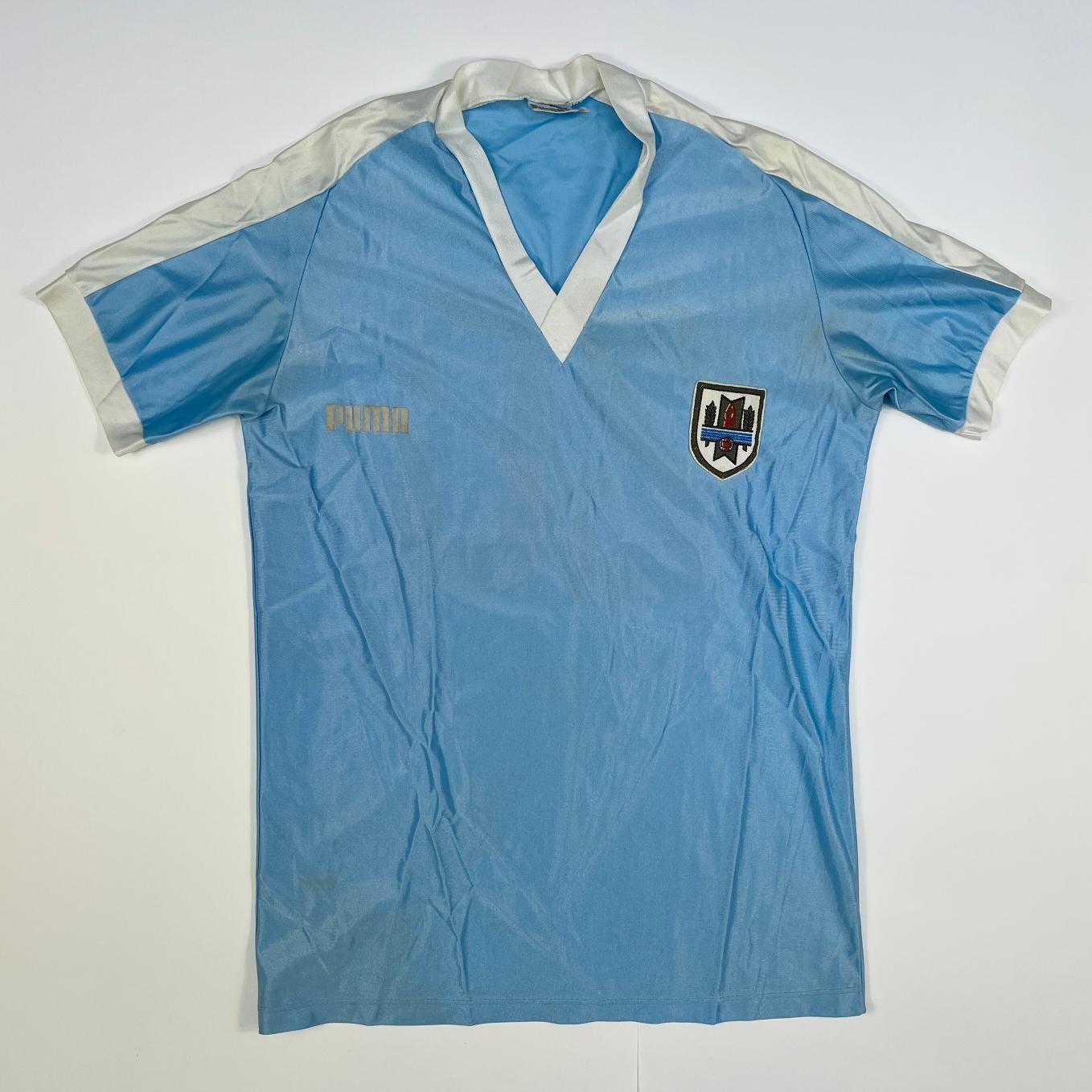 Camiseta de la Selección Uruguaya de Fútbol 1989 Pablo Bengoechea