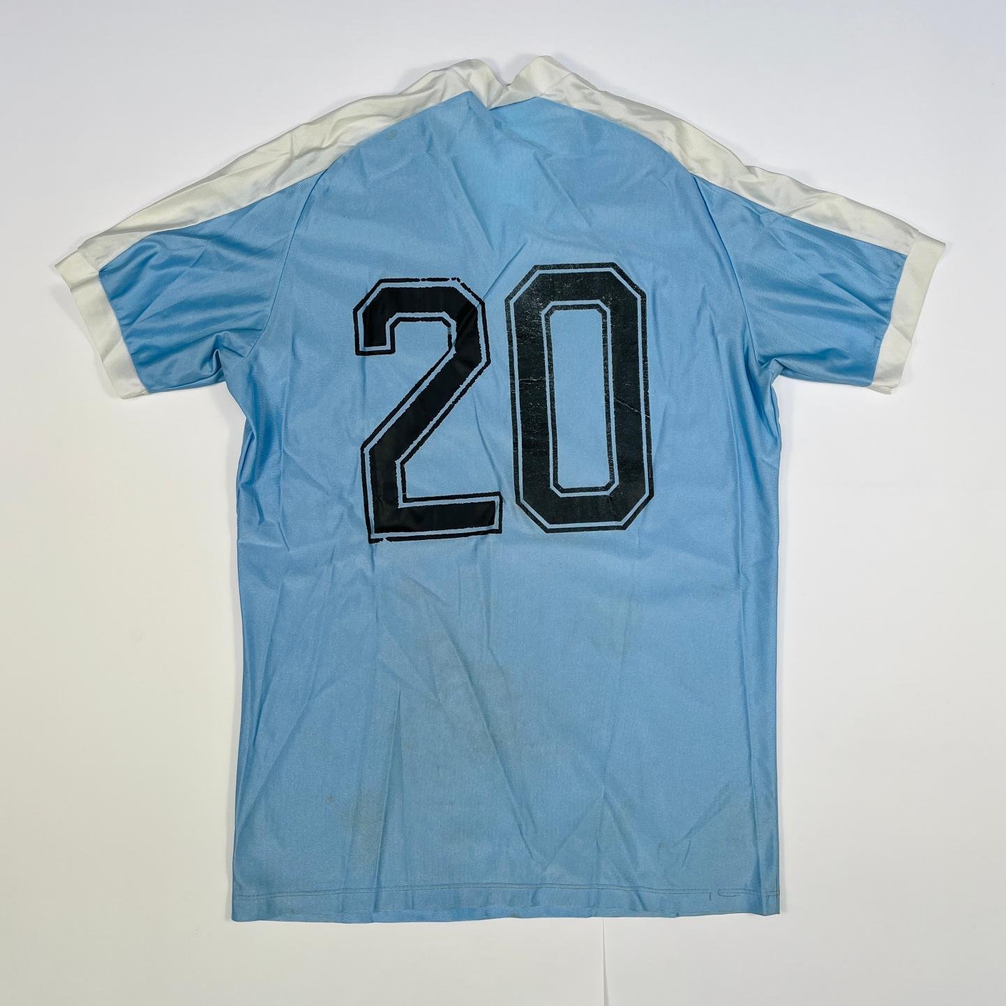 Camiseta de la Selección Uruguaya de Fútbol 1989 Pablo Bengoechea - Imagen 2