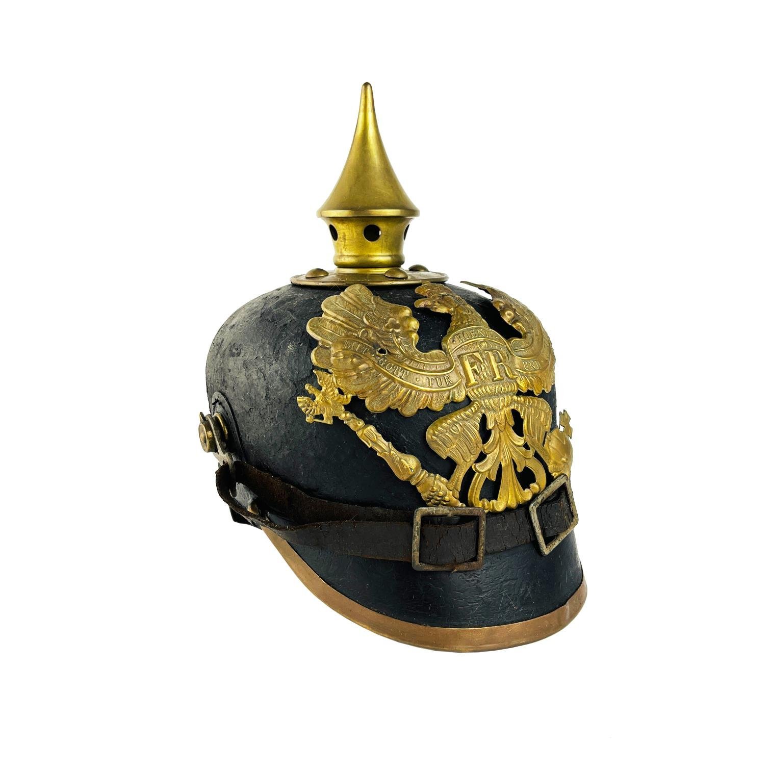 Casco pickelhaube prusiano