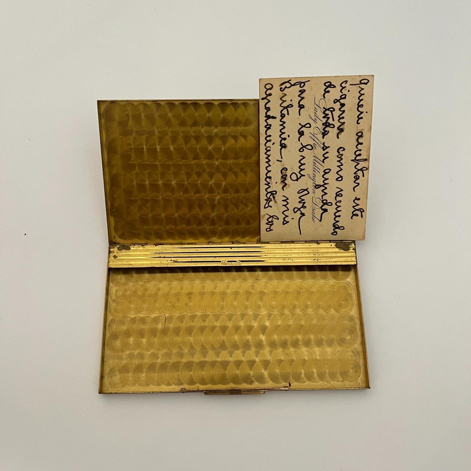 Cigarrera de bolsillo British War Relief Society - Imagen 2