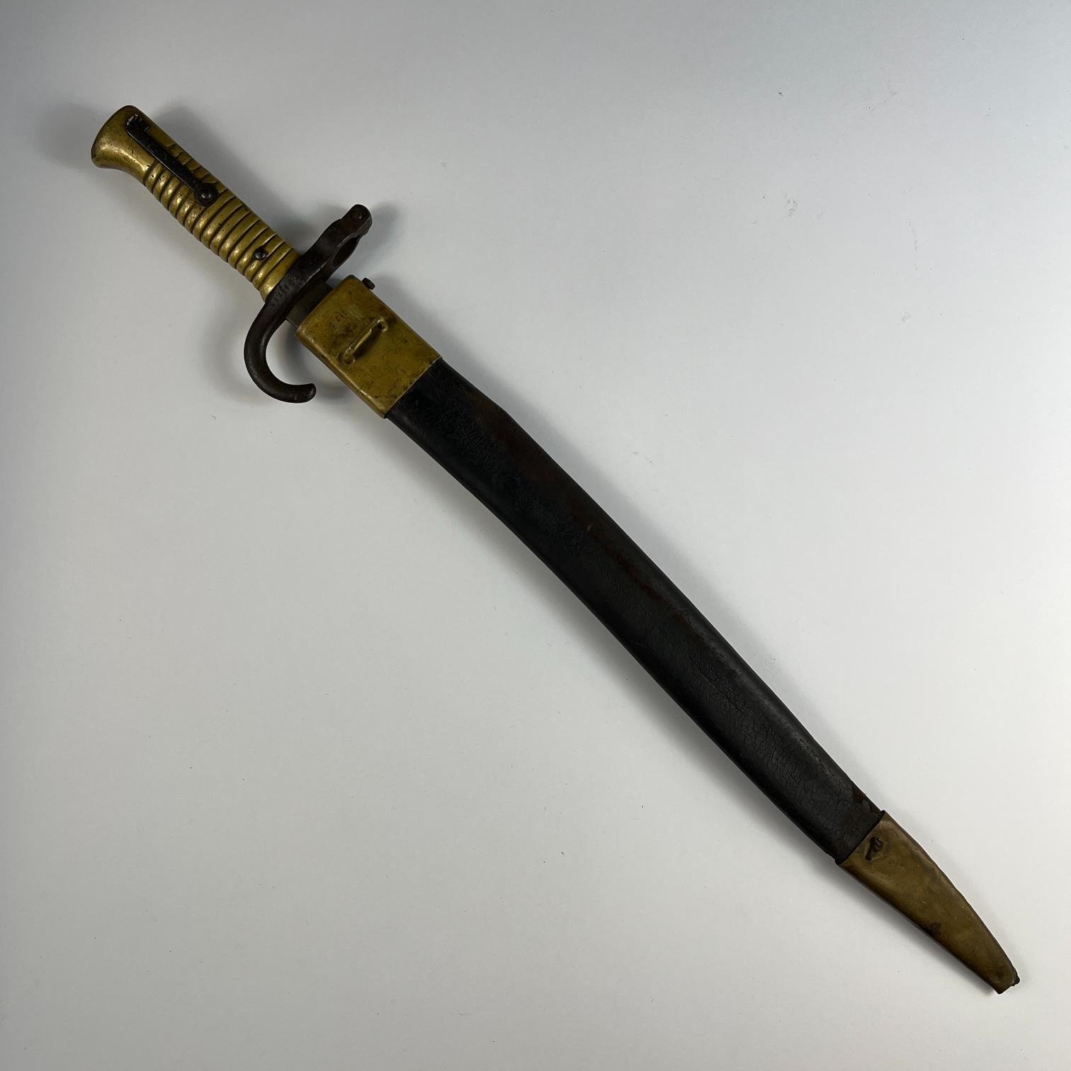 Bayoneta alemana yatagán Werder m1869