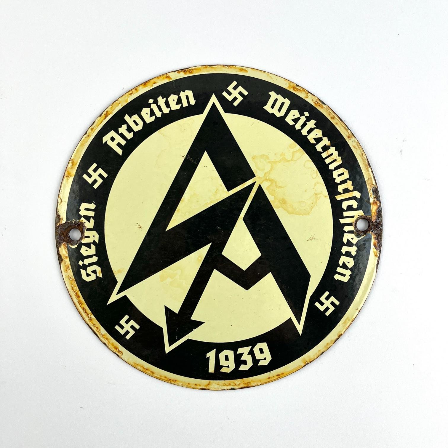 Placa Alemania nacionalsocialista