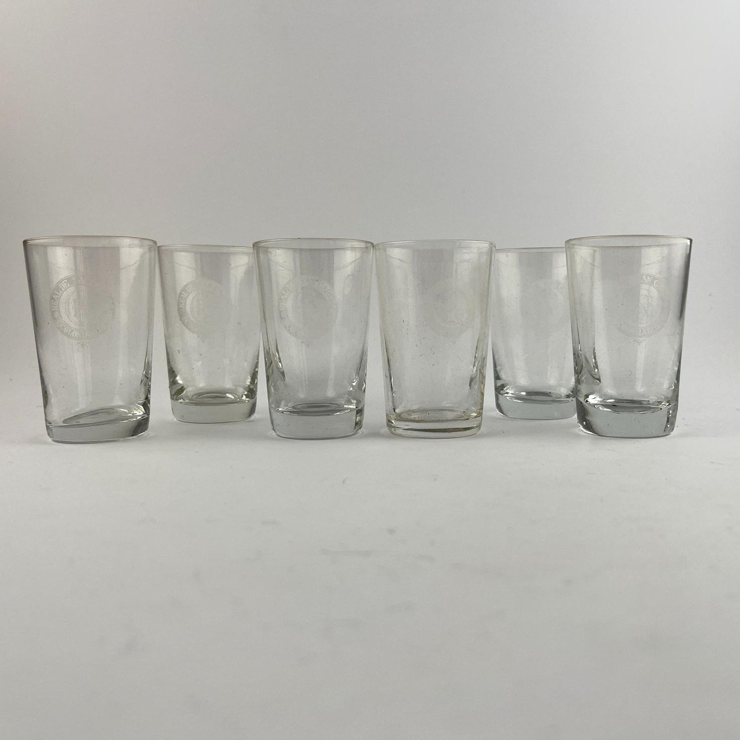 6 vasos Real de San Carlos