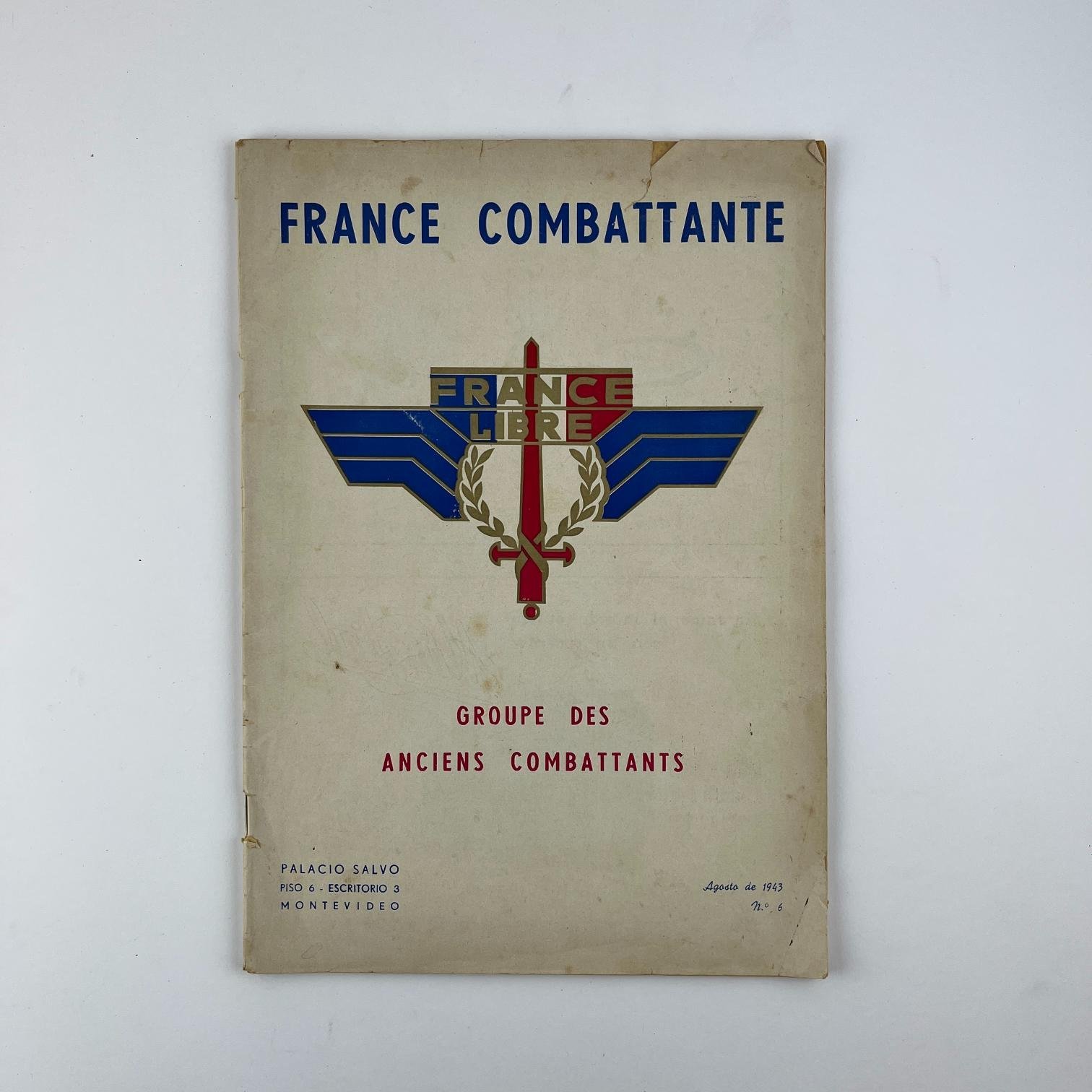 Revista uruguaya pro Francia 1943