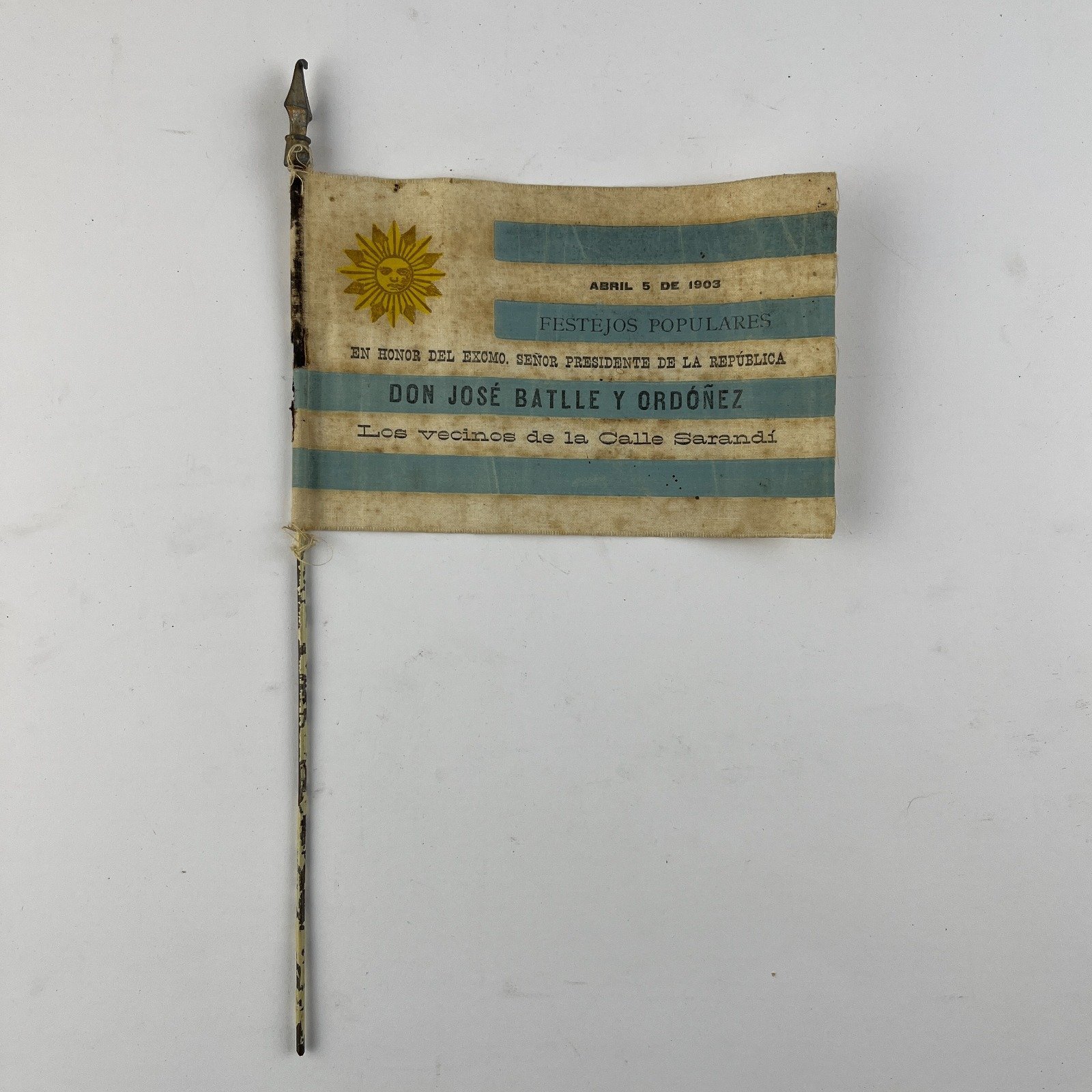 Pabellón uruguayo 1903