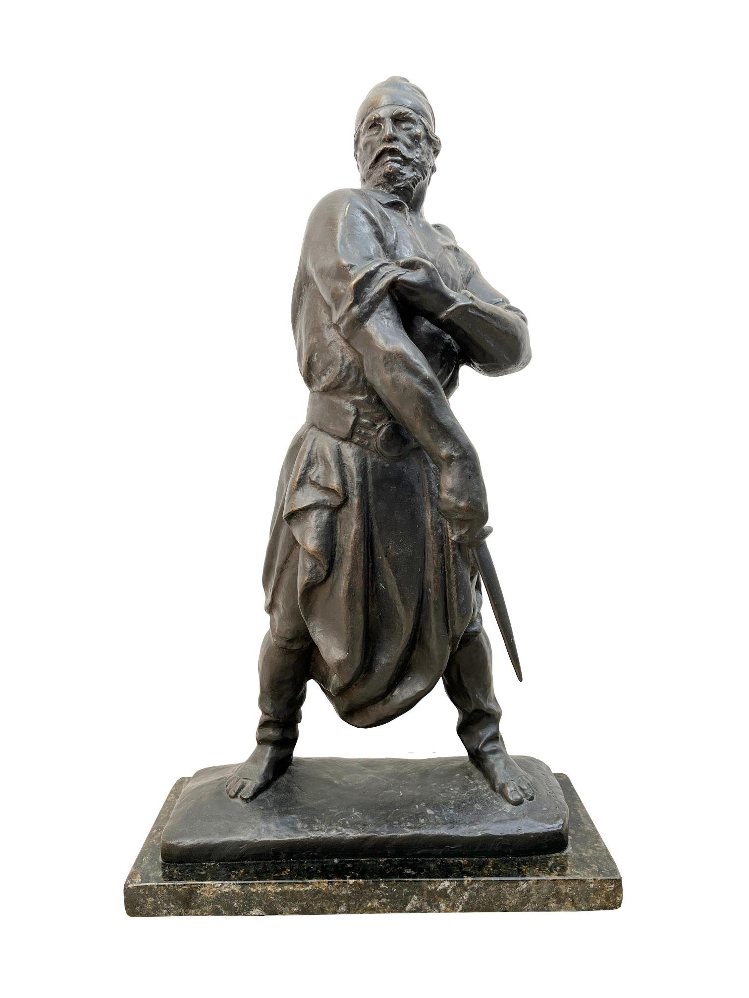 Escultura Gaucho desafiante de José Luis Zorrilla de San Martín