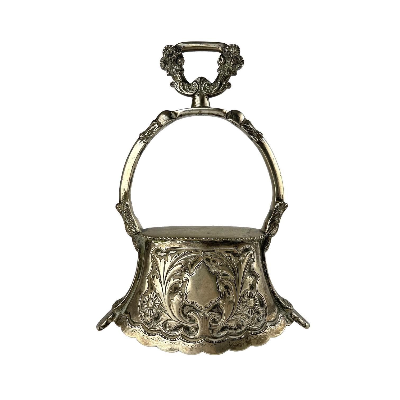 Estribo campana en plata