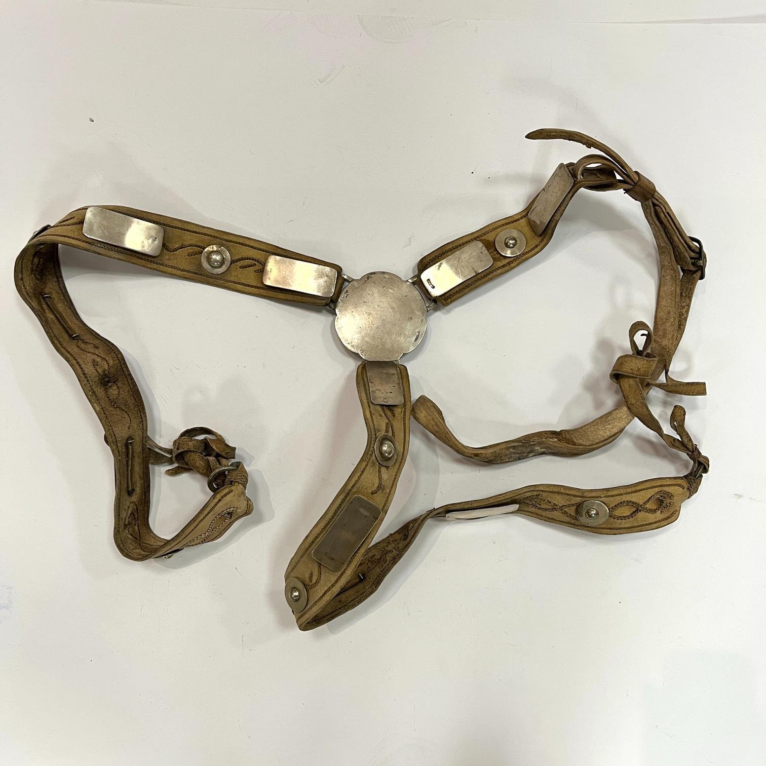 Pechera o pretal argentino con plata