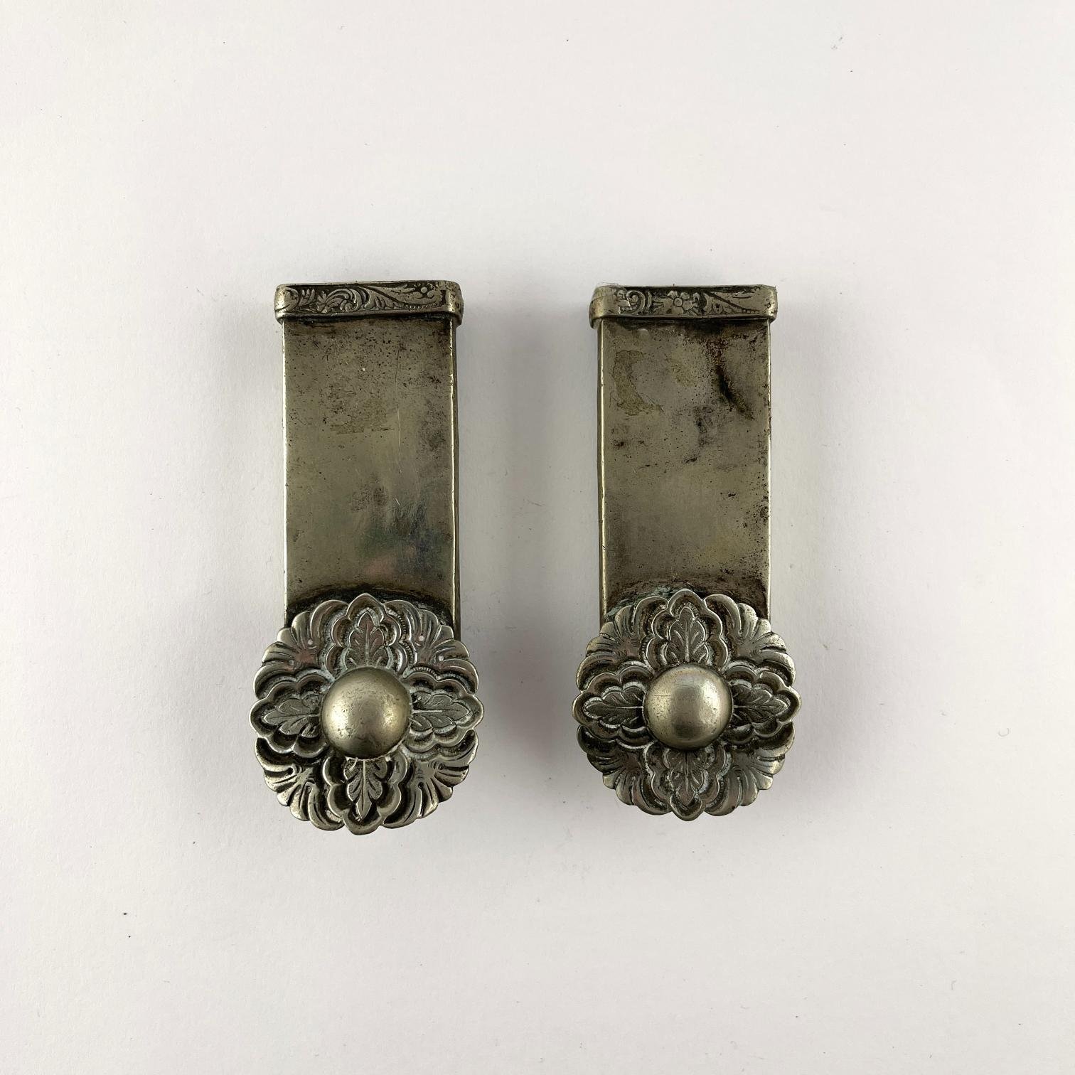 2 pasadores chatos de estribera