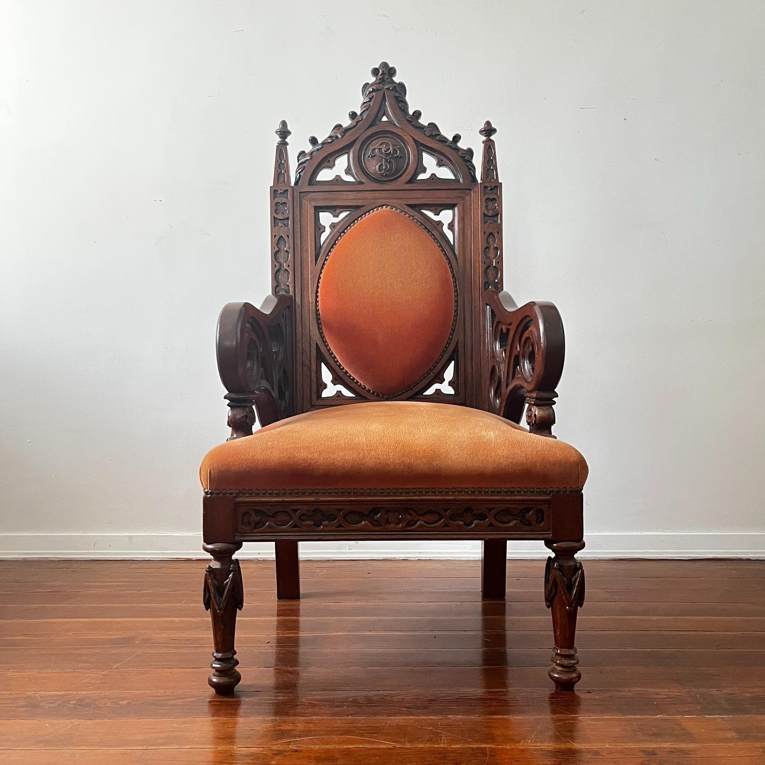 Par de sitiales S. XIX de Salvador Tajes - Imagen 2