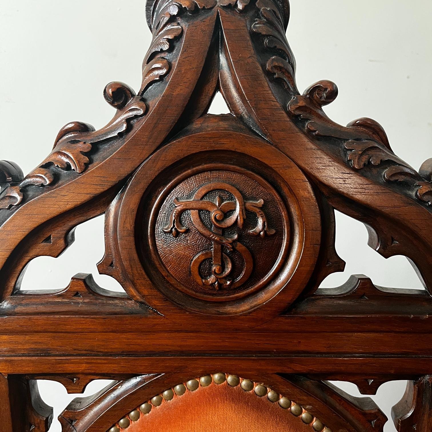 Par de sitiales S. XIX de Salvador Tajes - Imagen 5