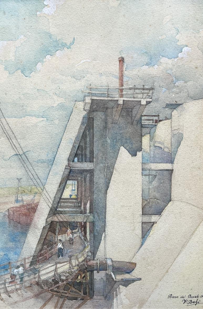 Represa Gabriel Terra 1941 ilegible