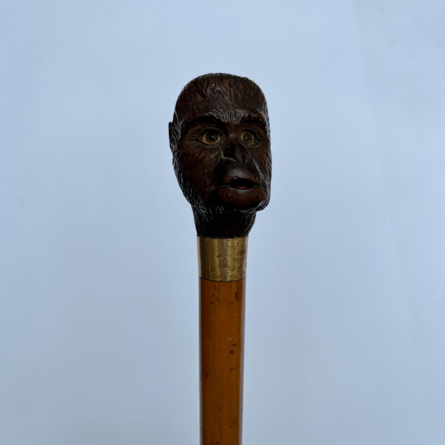 Baston inglés cabeza de mono articulada - Imagen 2