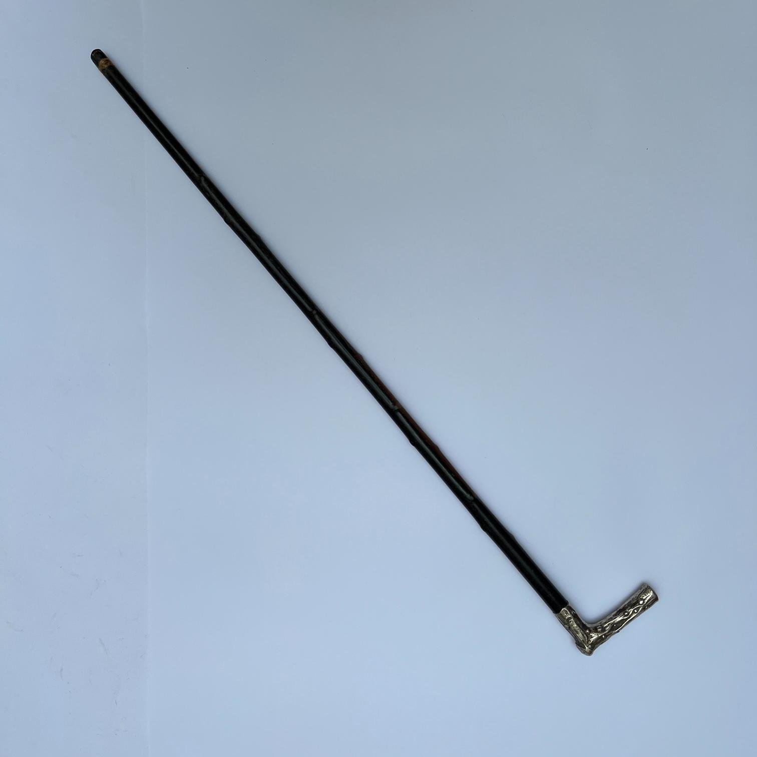 Bastón cabo en plata