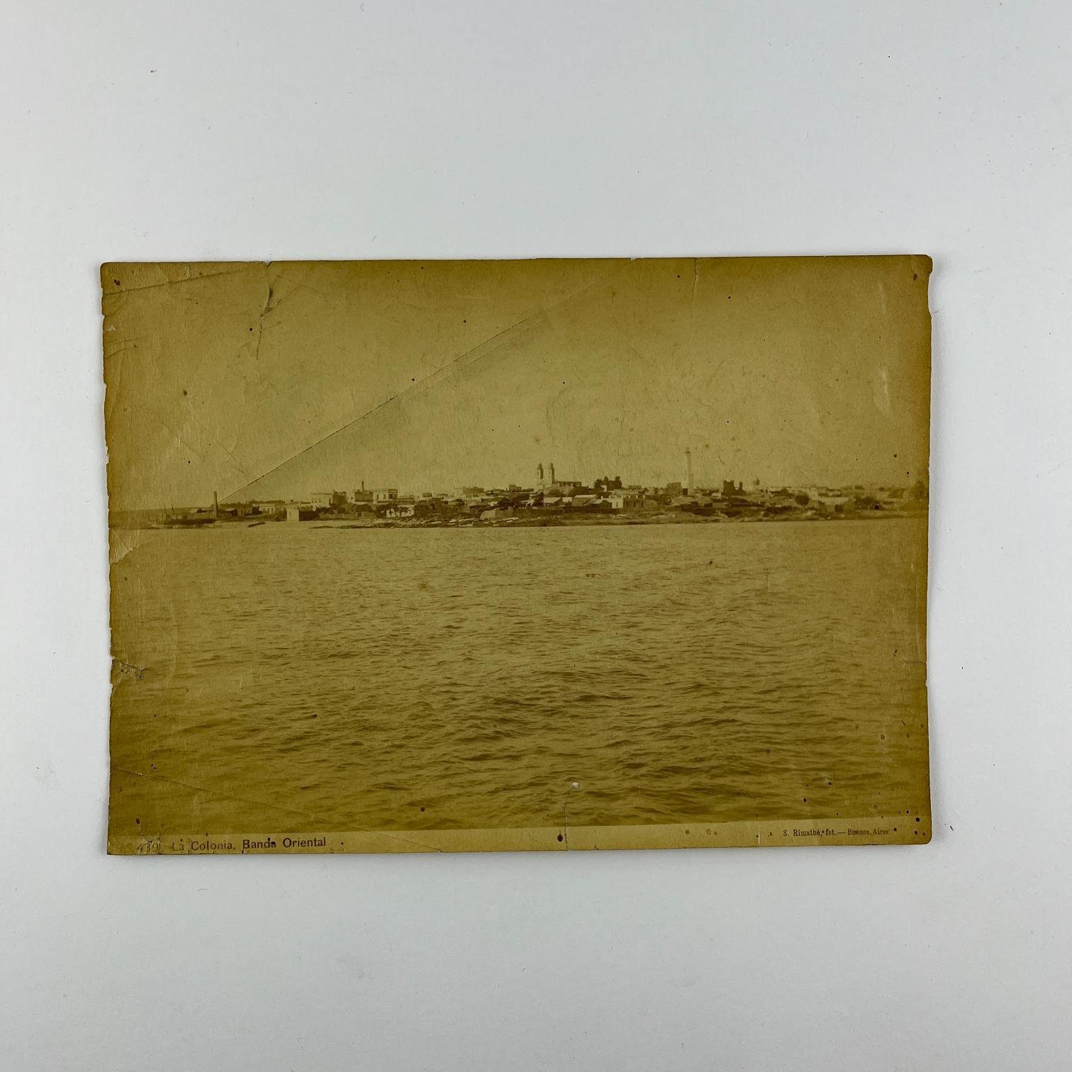 Fotografía Colonia del Sacramento 1880