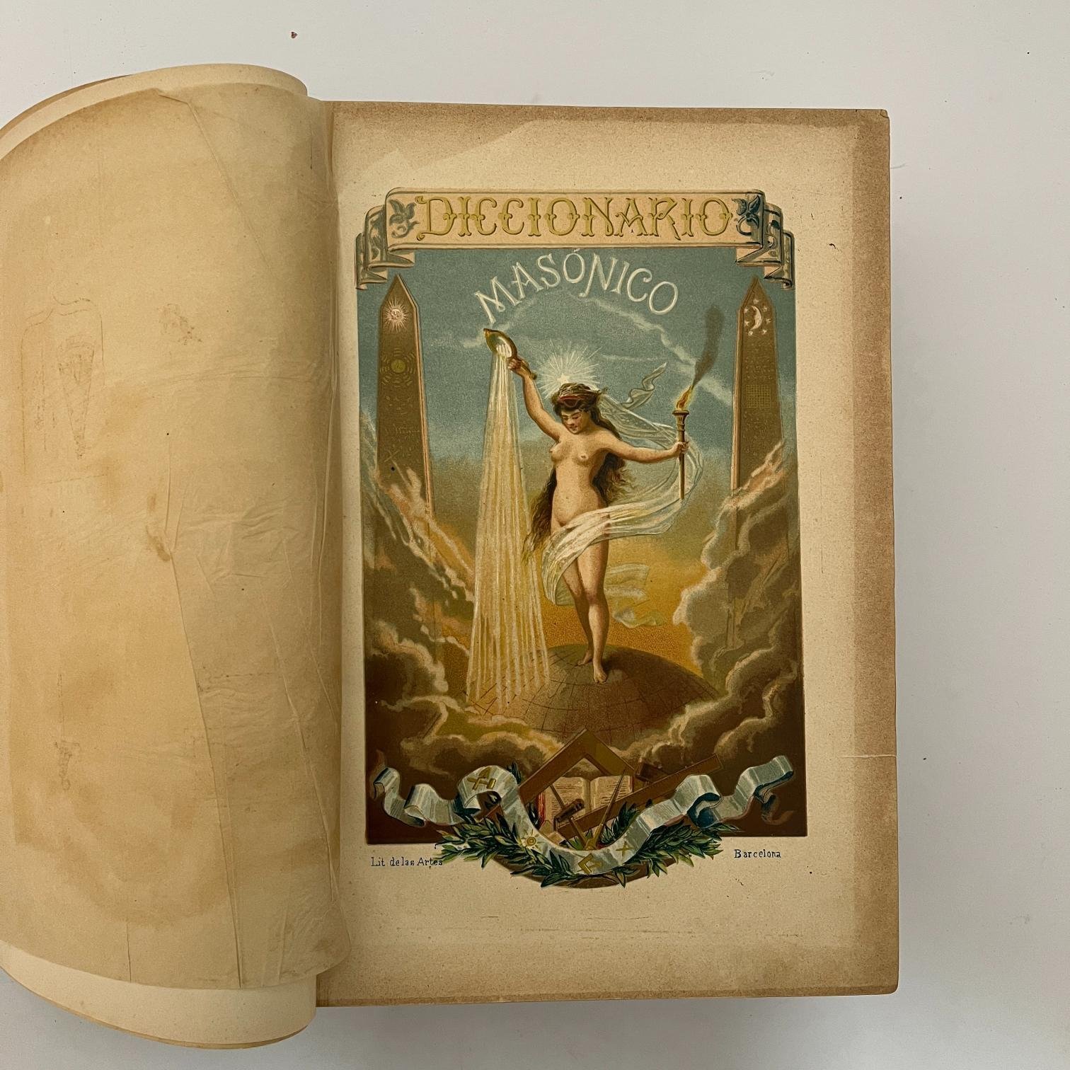 Diccionario enciclopédico de la Masonería 3 tomos 1891