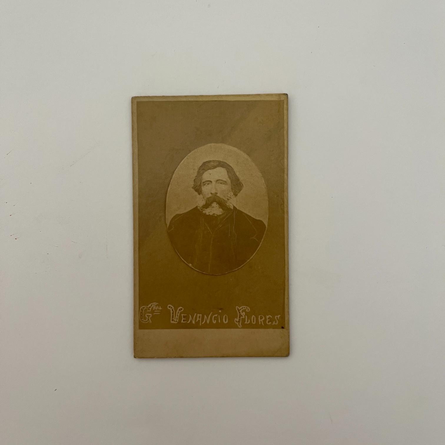 Carte de visite Venancio Flores