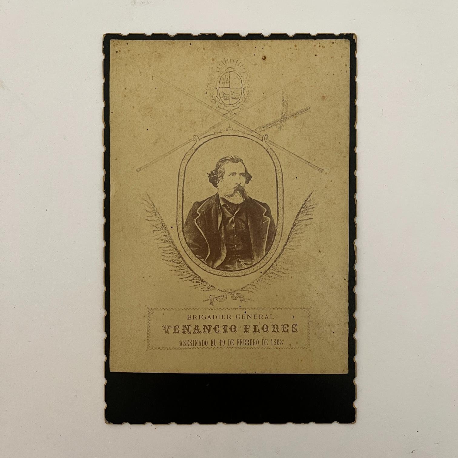 Retrato gabinete Venancio Flores