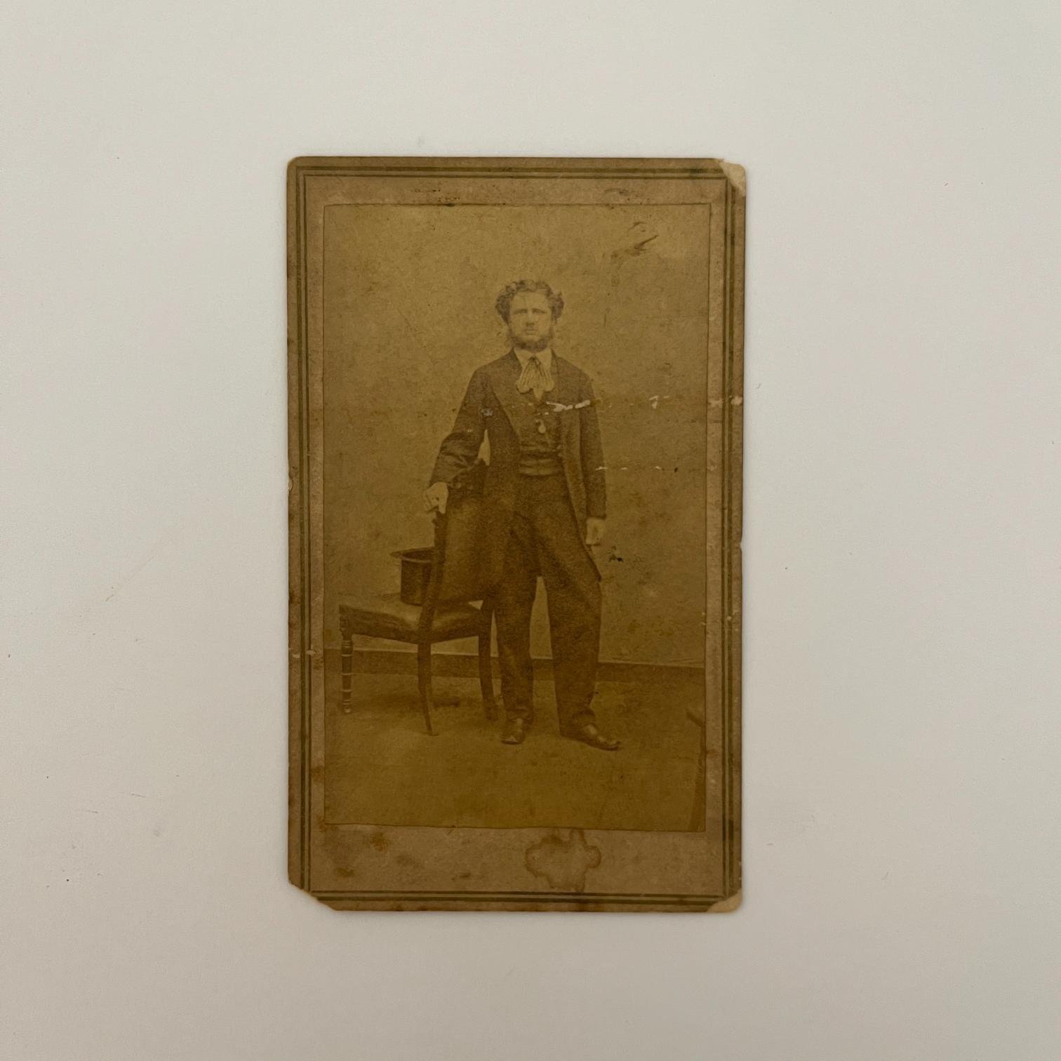 Carte de visite Samuel Blixen