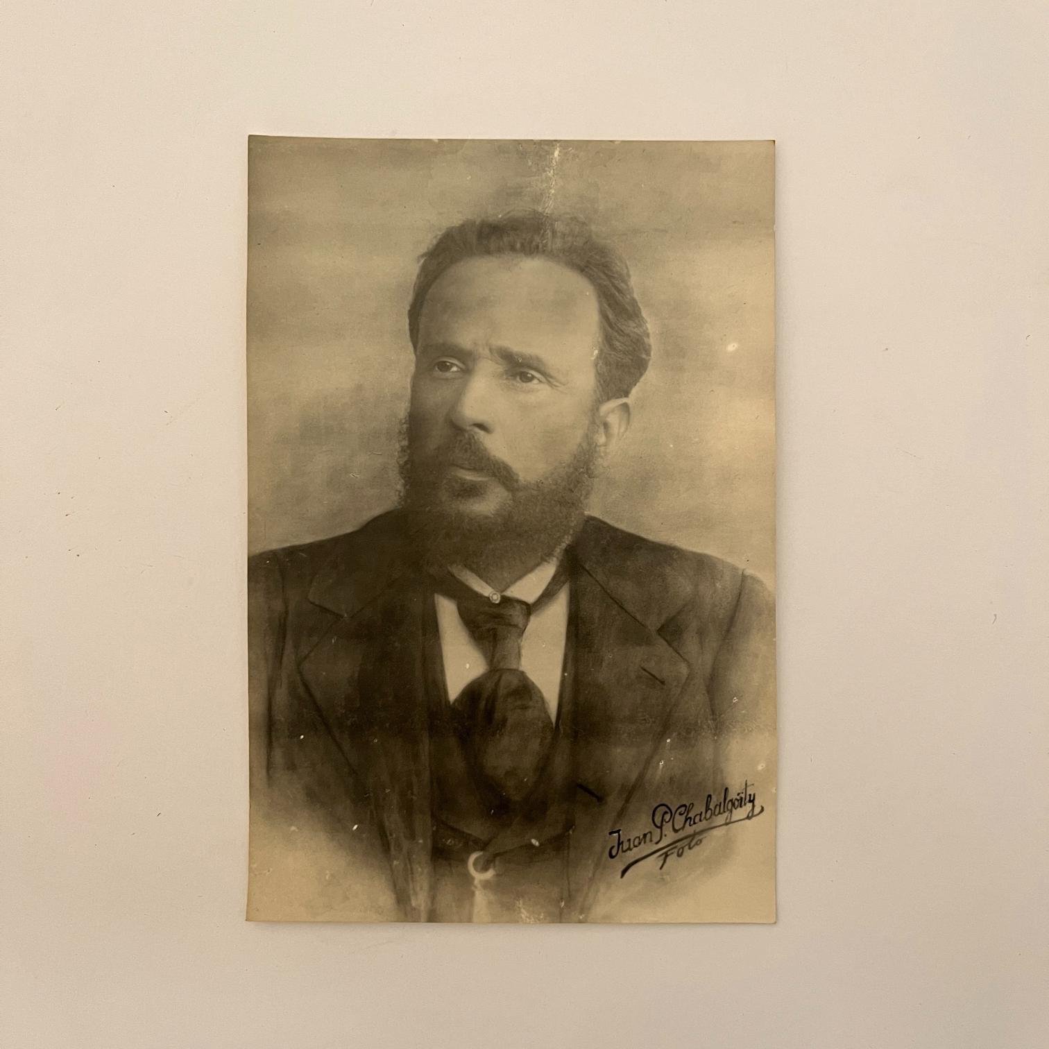 Fotografía coloreada Aparicio Saravia.