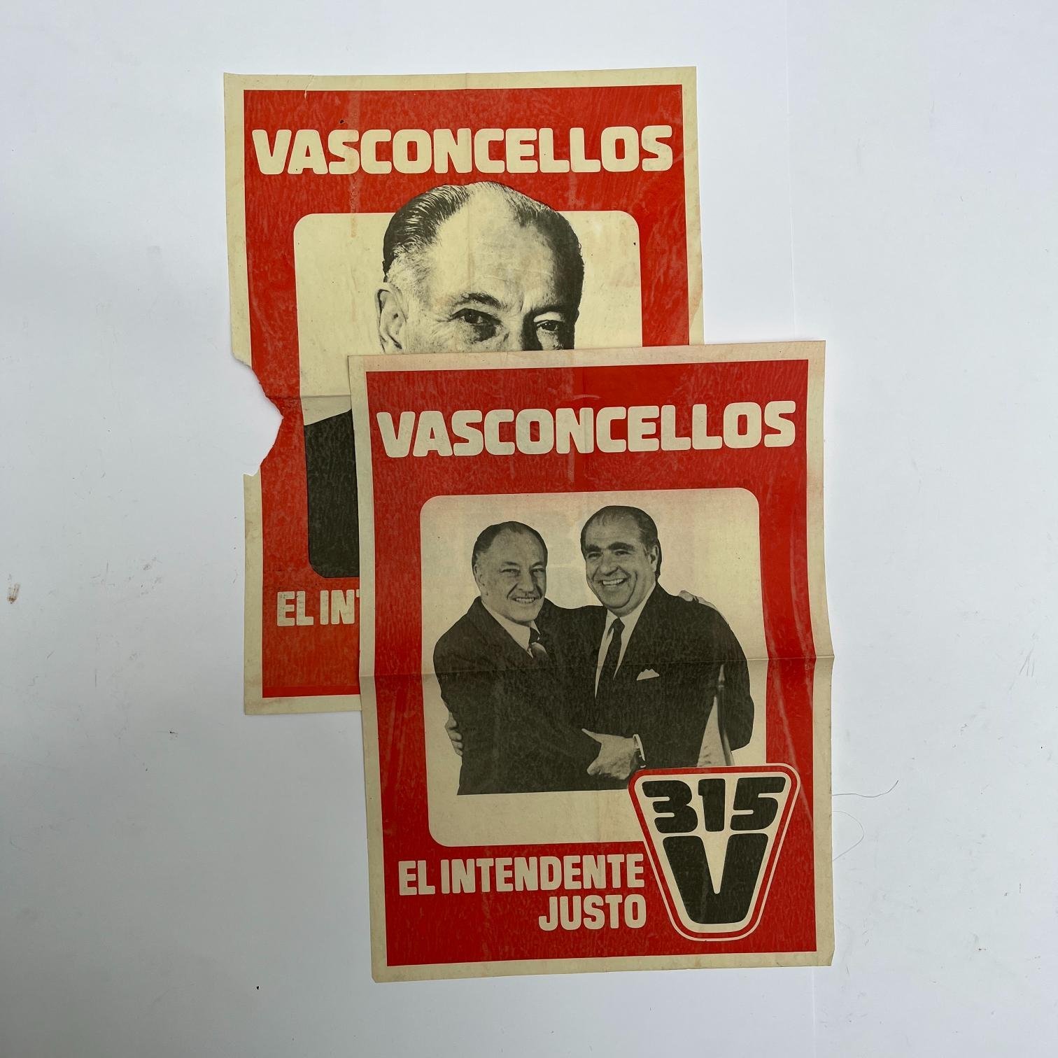 8 Afiches electorales Partido Colorado 1984