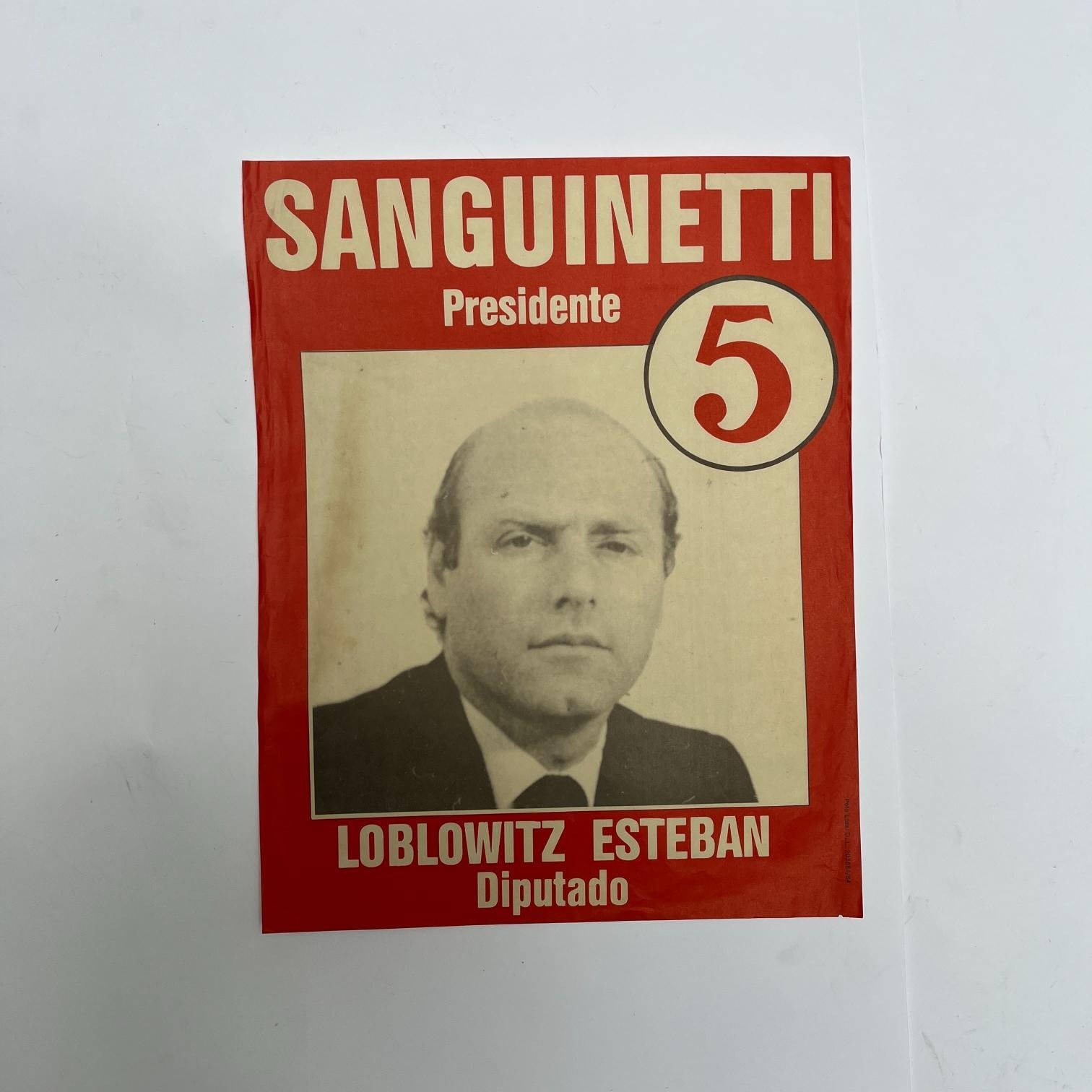 8 Afiches electorales Partido Colorado 1984 - Imagen 2