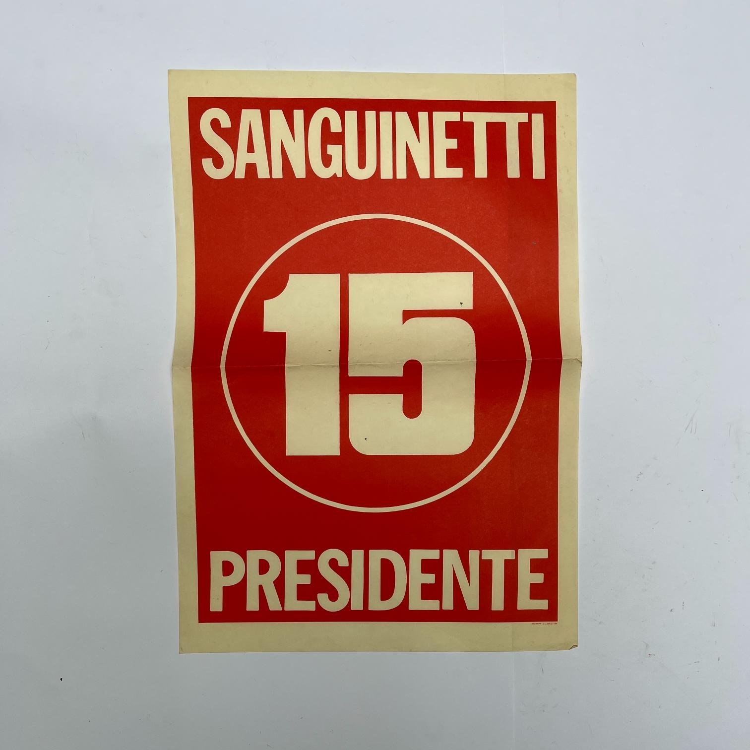 8 Afiches electorales Partido Colorado 1984 - Imagen 3