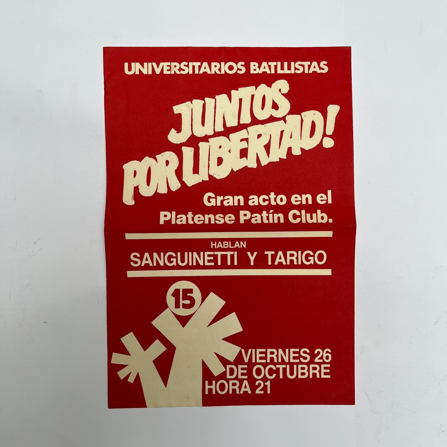 8 Afiches electorales Partido Colorado 1984 - Imagen 4