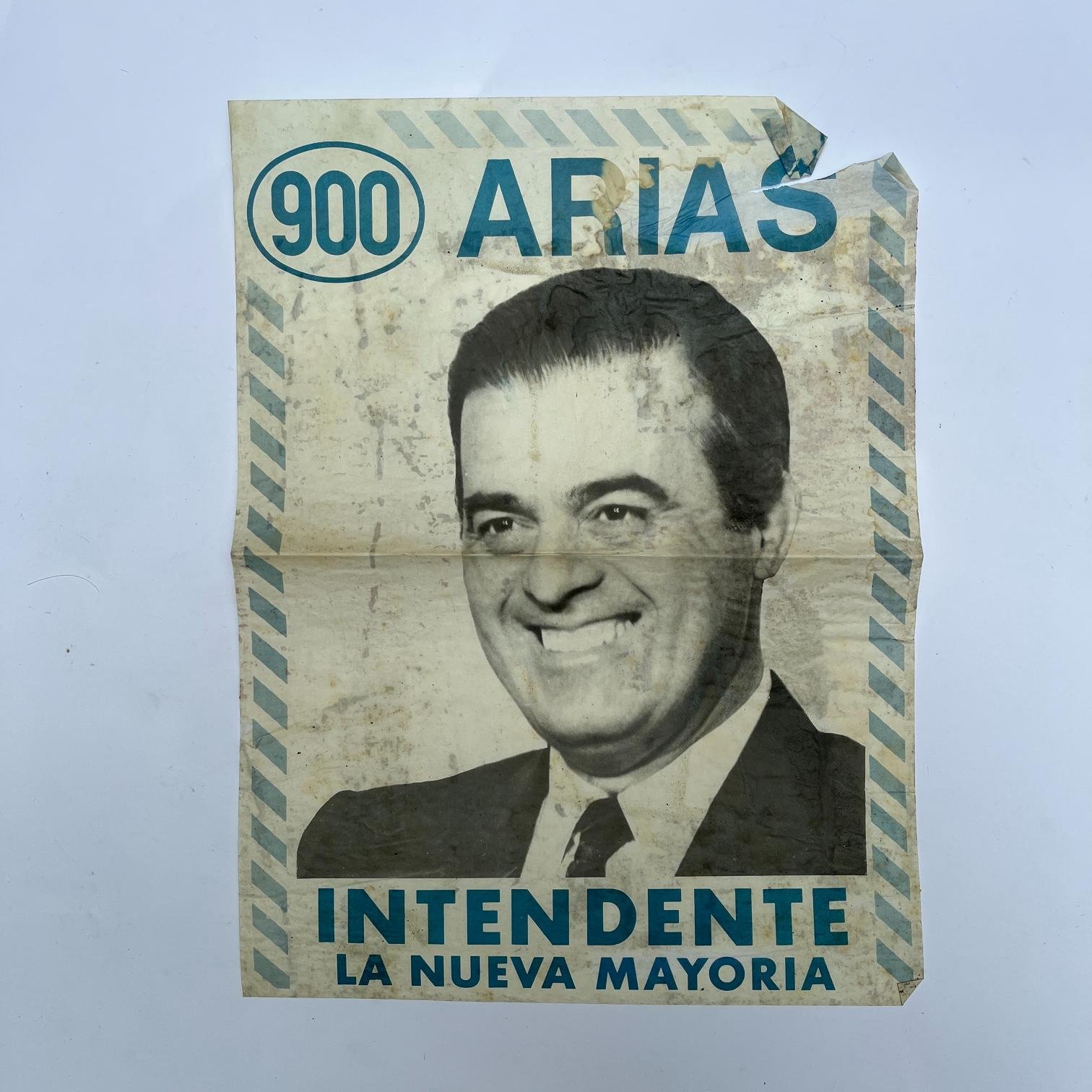 3 afiches electorales Dardo Ortiz 1984 - Imagen 3