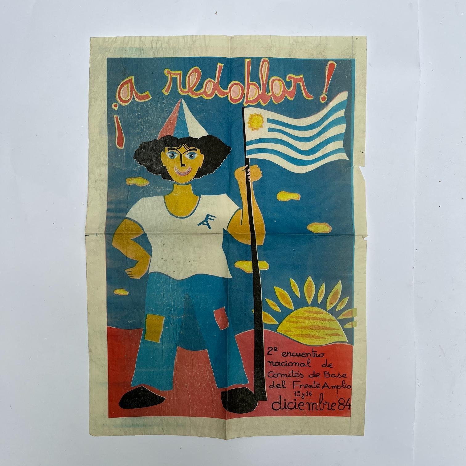 18 afiches electorales Frente Amplio 1984 - Imagen 3